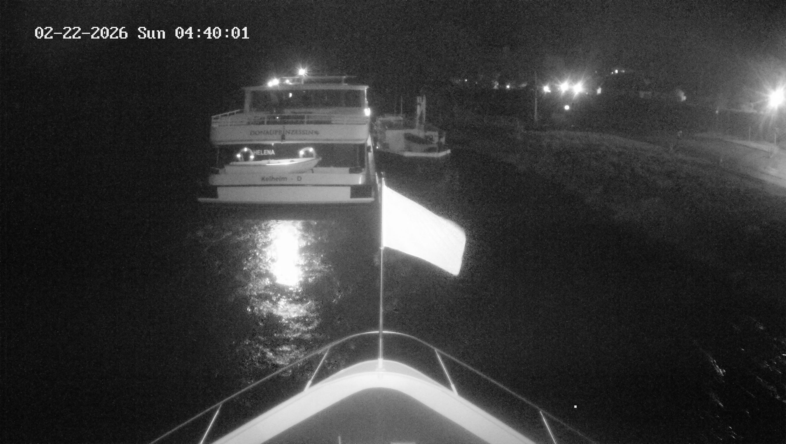 Archived image Webcam Kelheim – View Ship Maximilian II