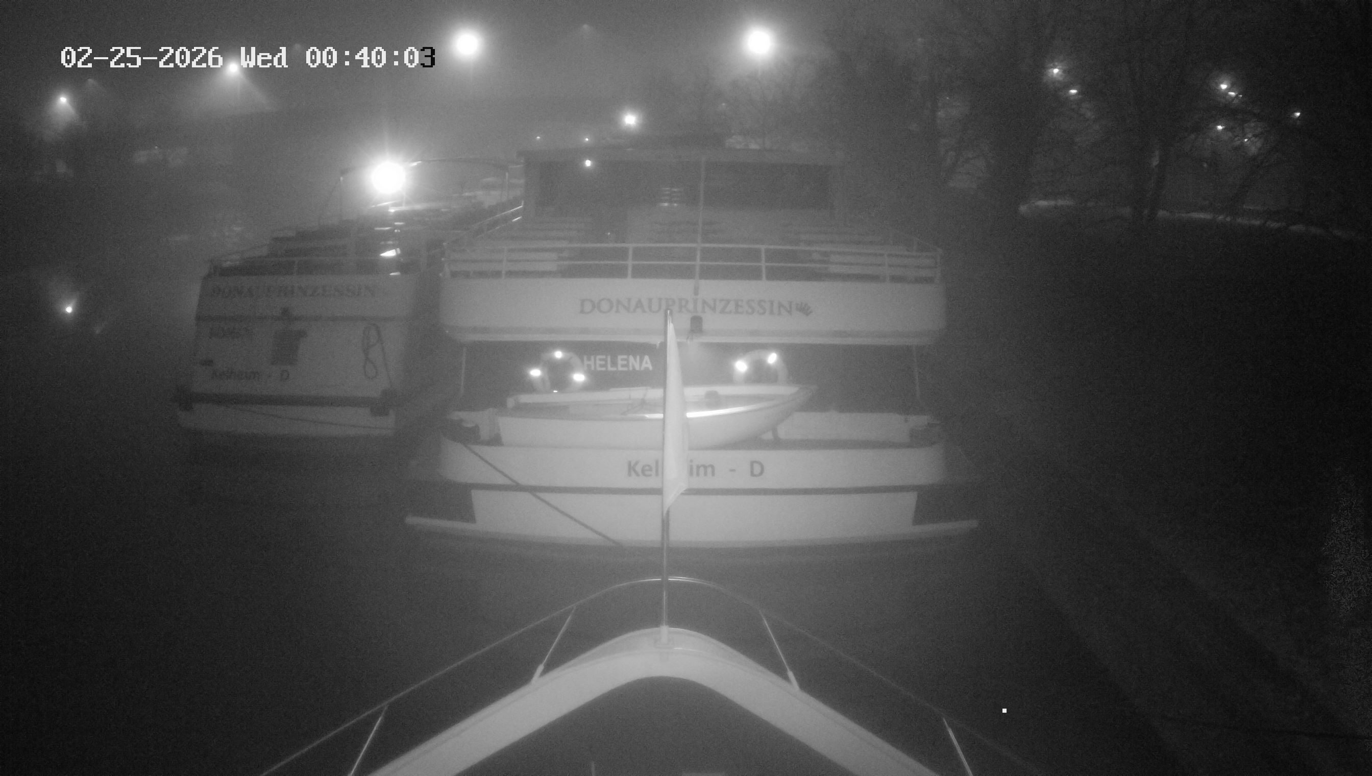 Archived image Webcam Kelheim – View Ship Maximilian II