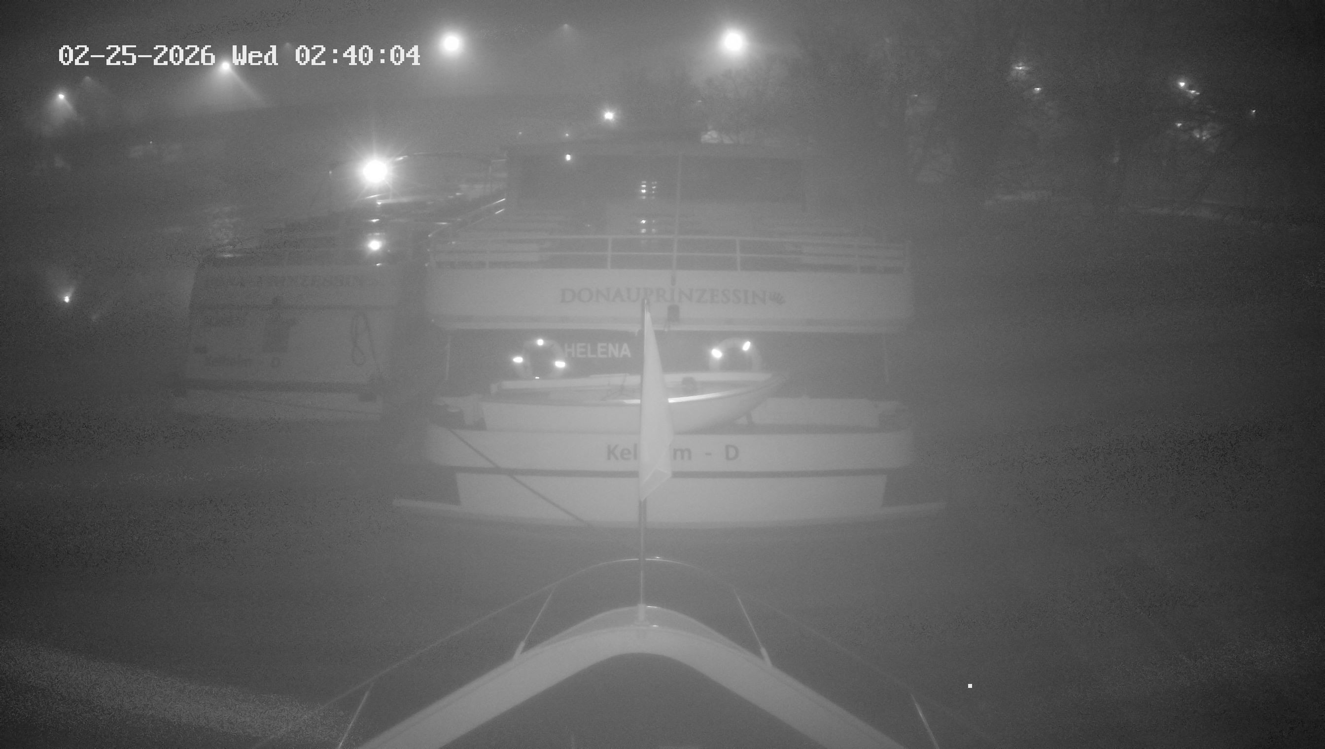 Archived image Webcam Kelheim – View Ship Maximilian II