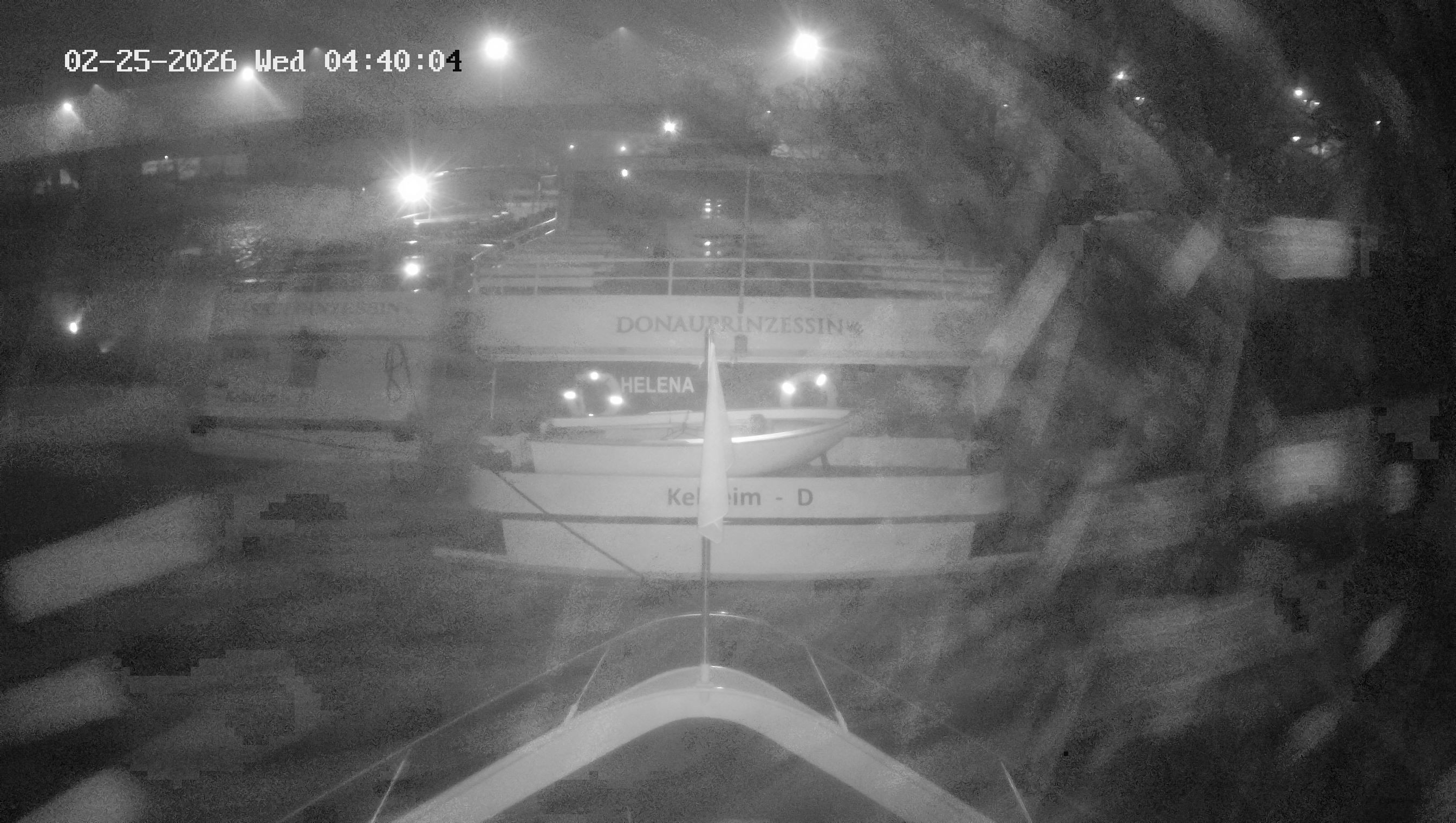 Archived image Webcam Kelheim – View Ship Maximilian II