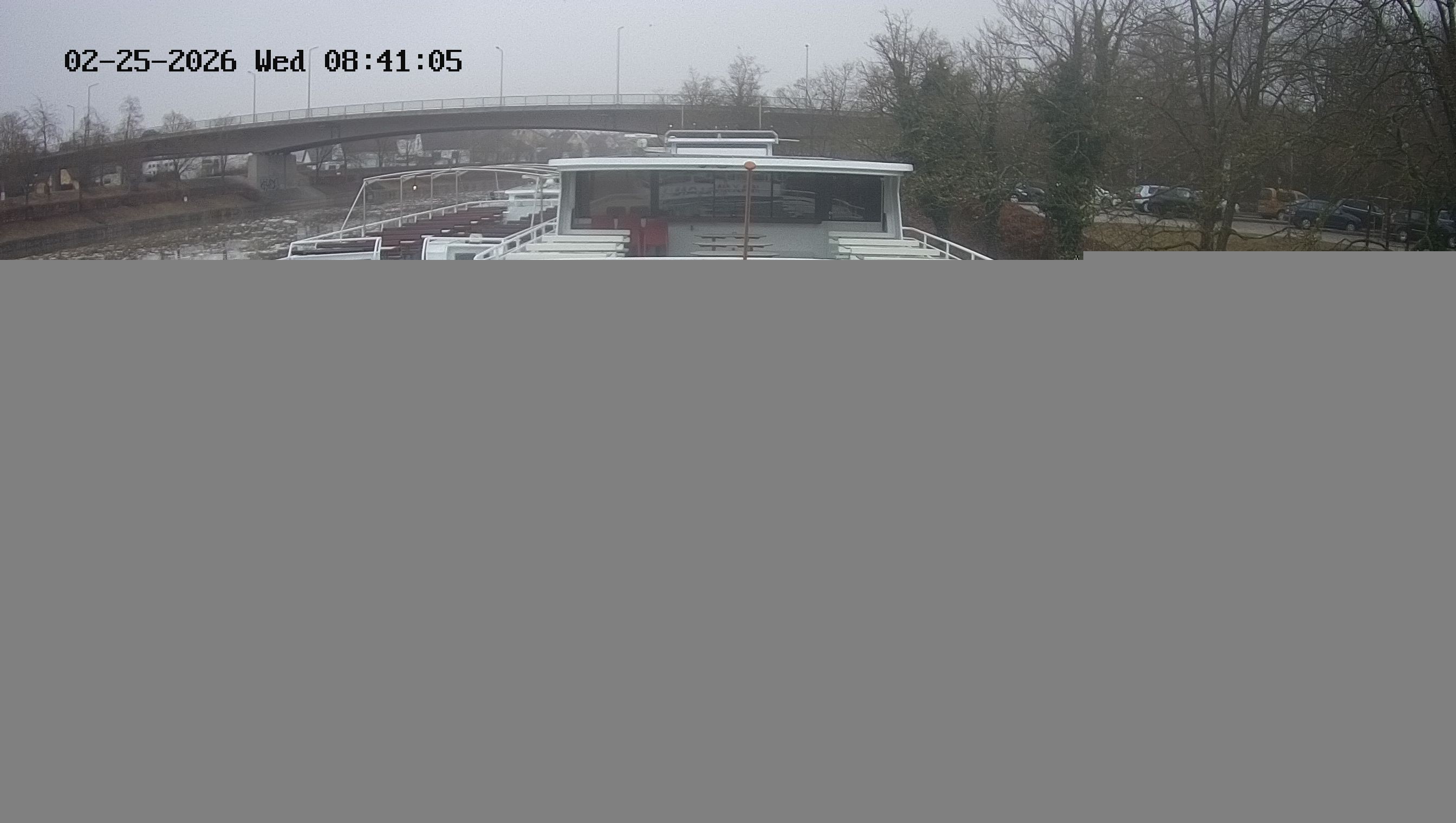 Archived image Webcam Kelheim – View Ship Maximilian II