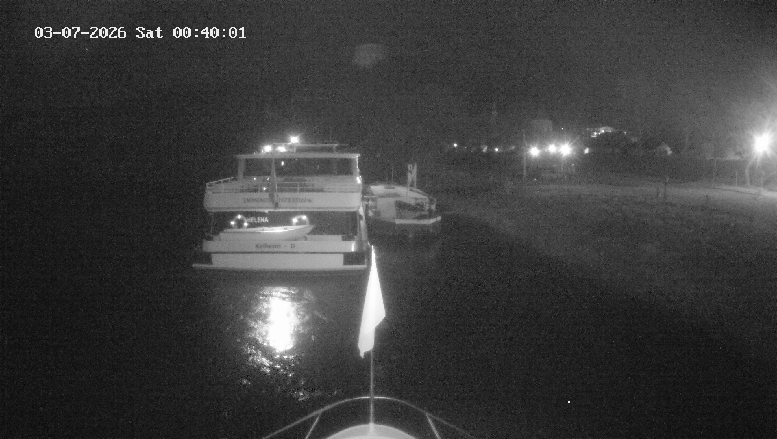 Archived image Webcam Kelheim – View Ship Maximilian II