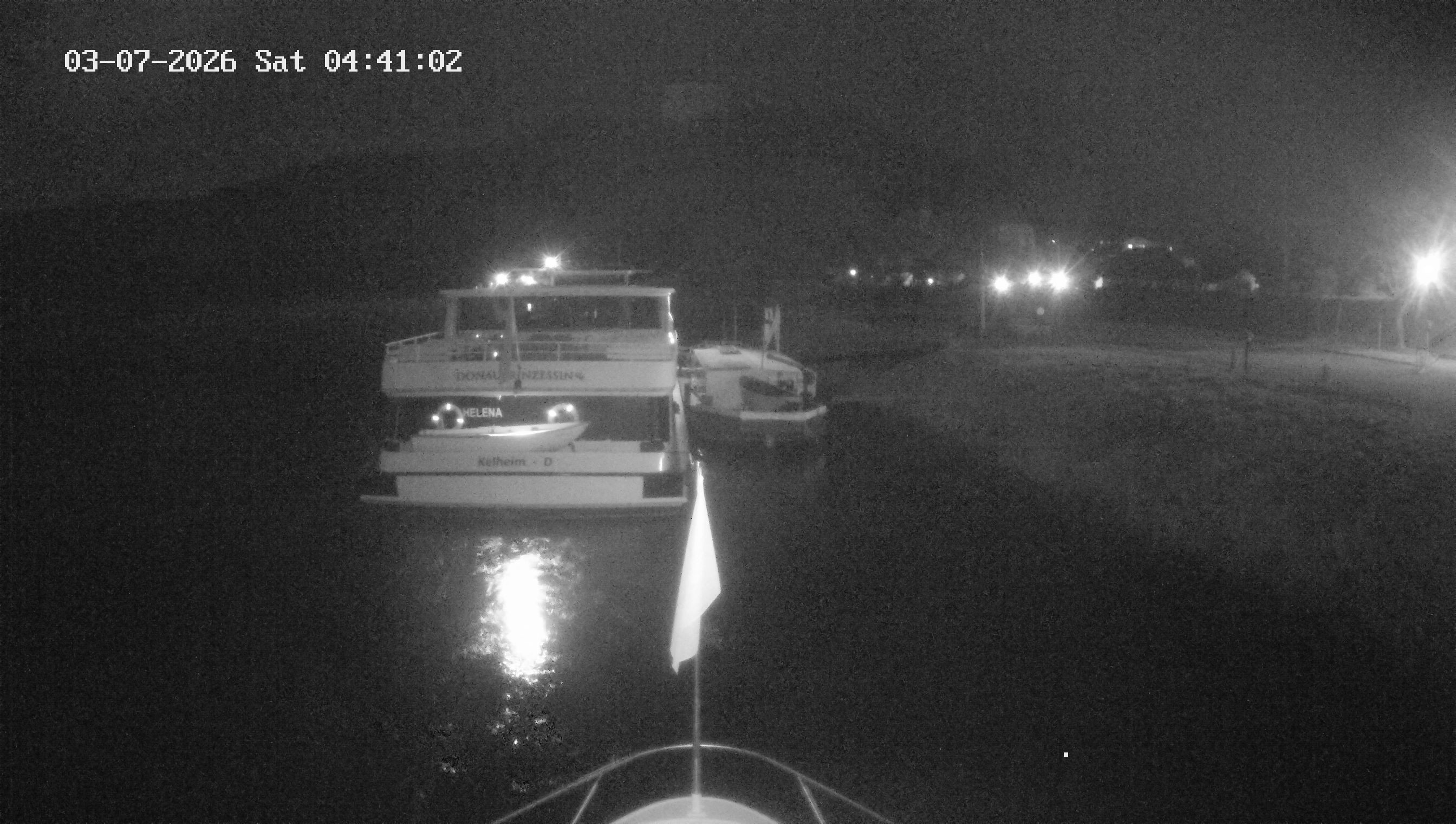 Archived image Webcam Kelheim – View Ship Maximilian II