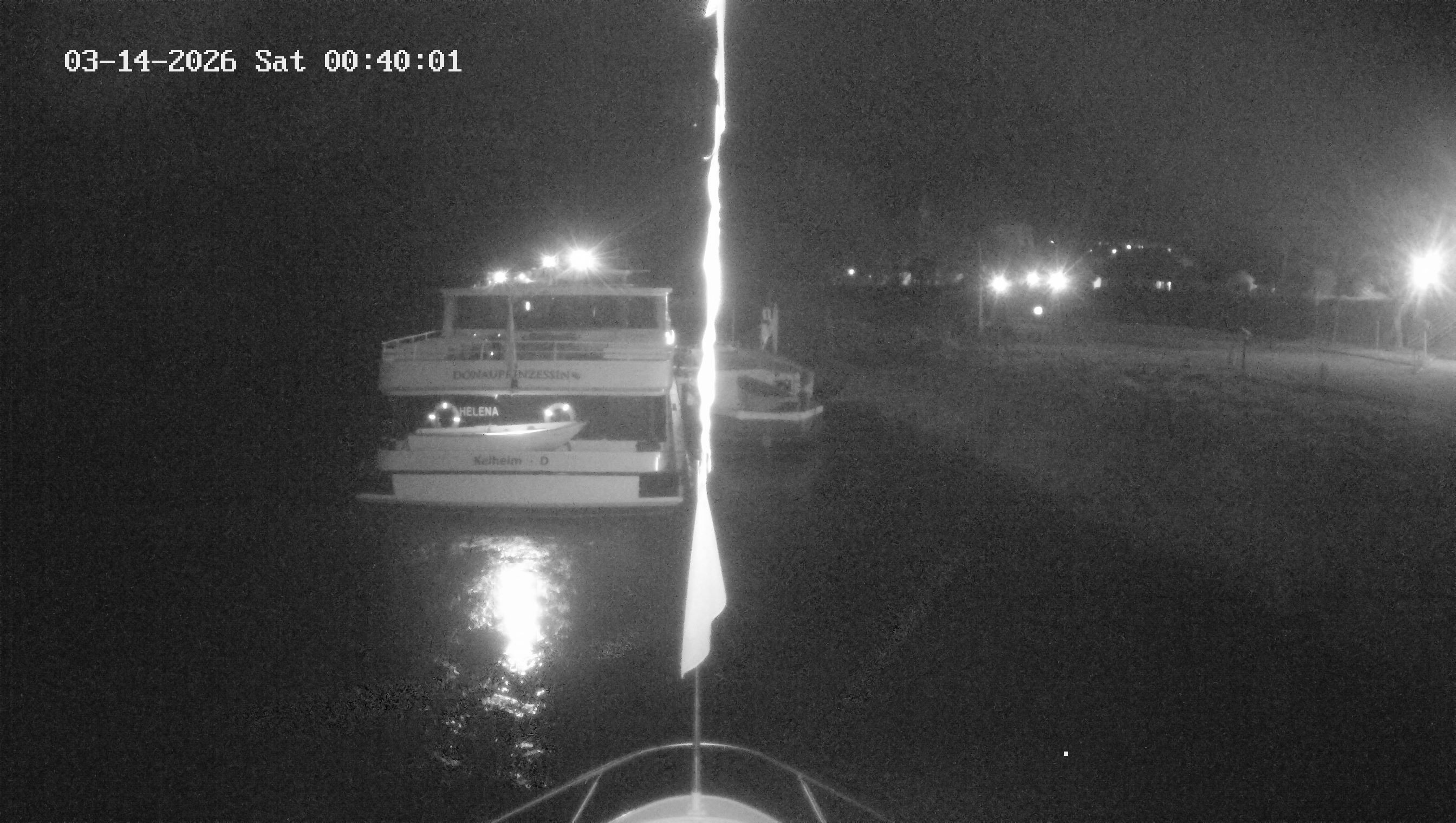 Archived image Webcam Kelheim – View Ship Maximilian II