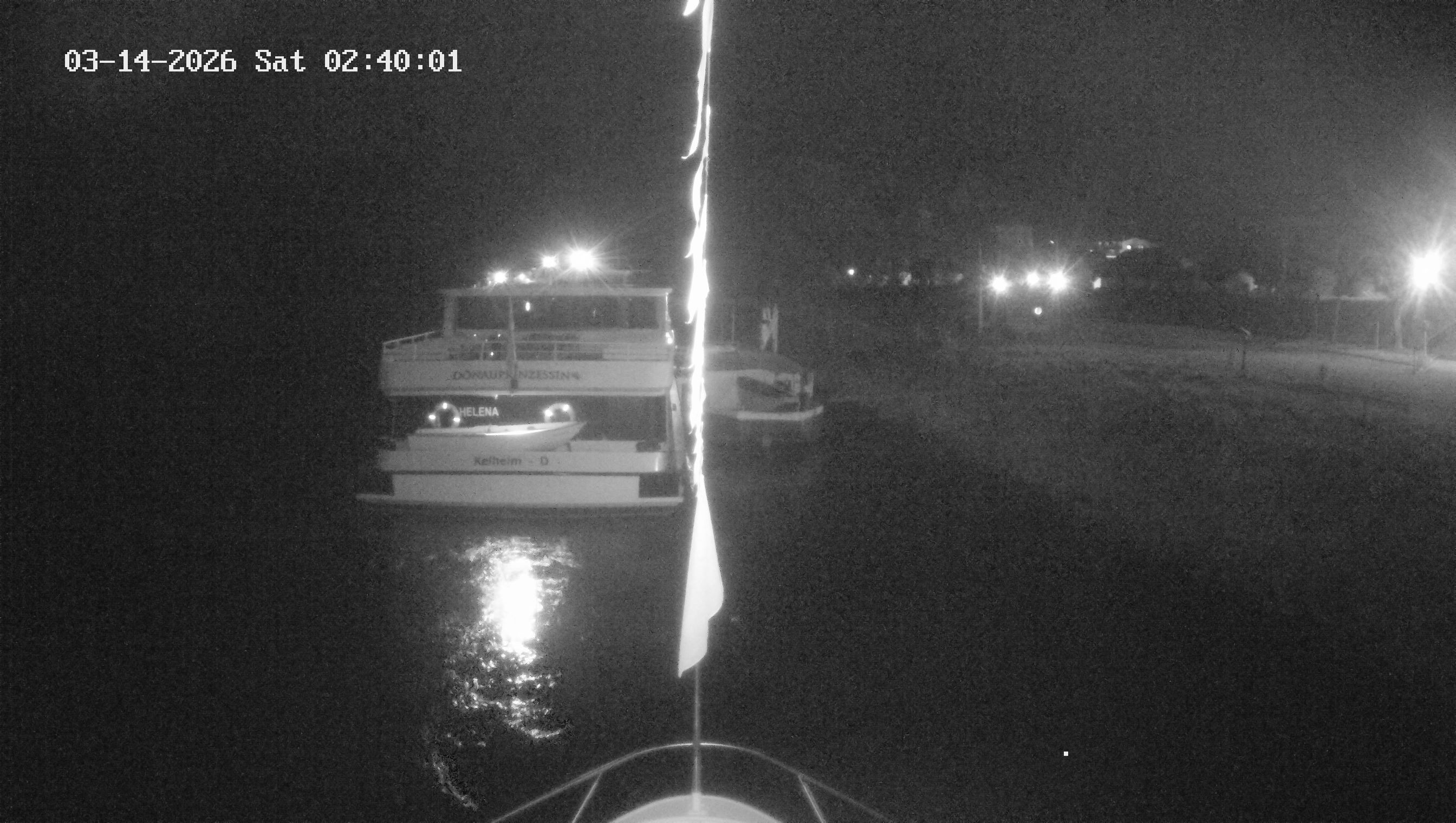 Archived image Webcam Kelheim – View Ship Maximilian II