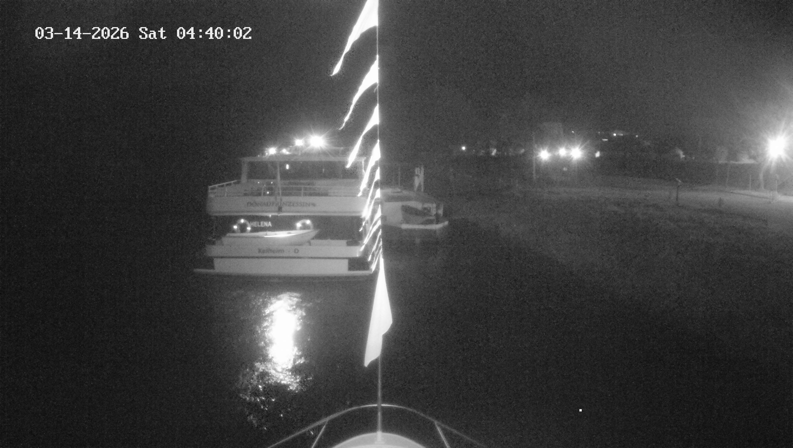 Archived image Webcam Kelheim – View Ship Maximilian II