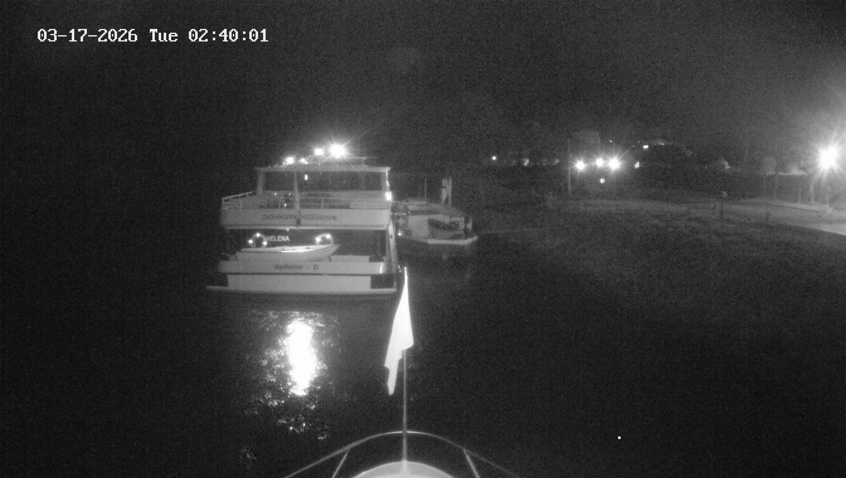 Archived image Webcam Kelheim – View Ship Maximilian II