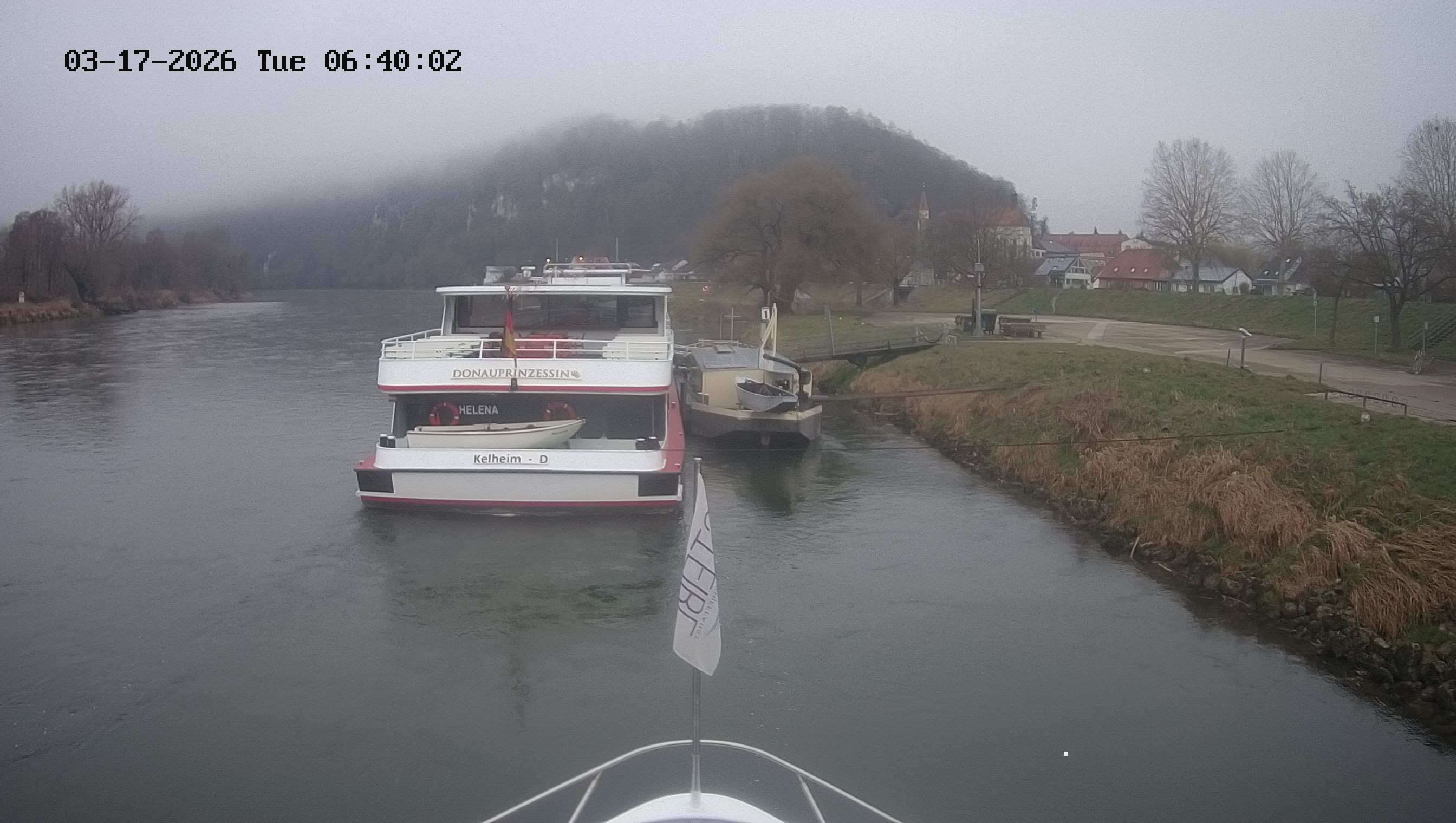 Archived image Webcam Kelheim – View Ship Maximilian II