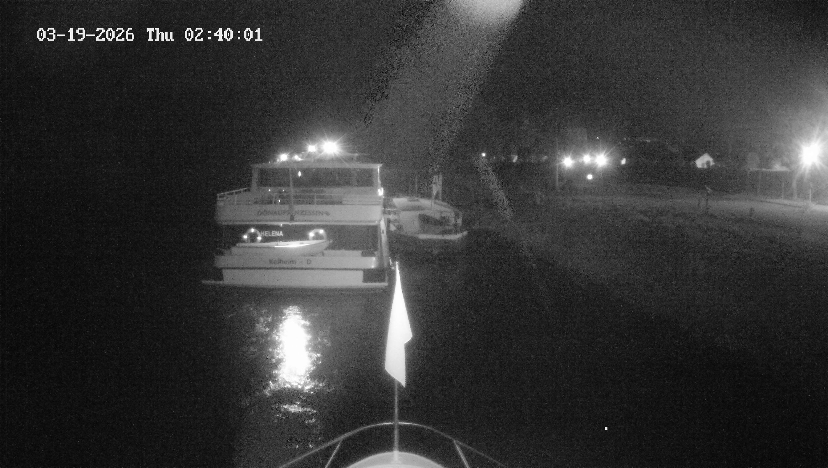 Archived image Webcam Kelheim – View Ship Maximilian II