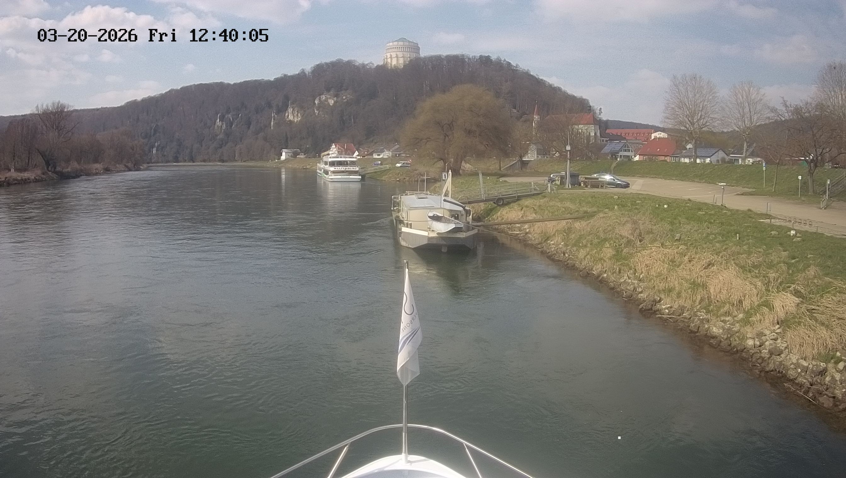 Archiv Foto Kelheim – Webcam MS Maximilian II
