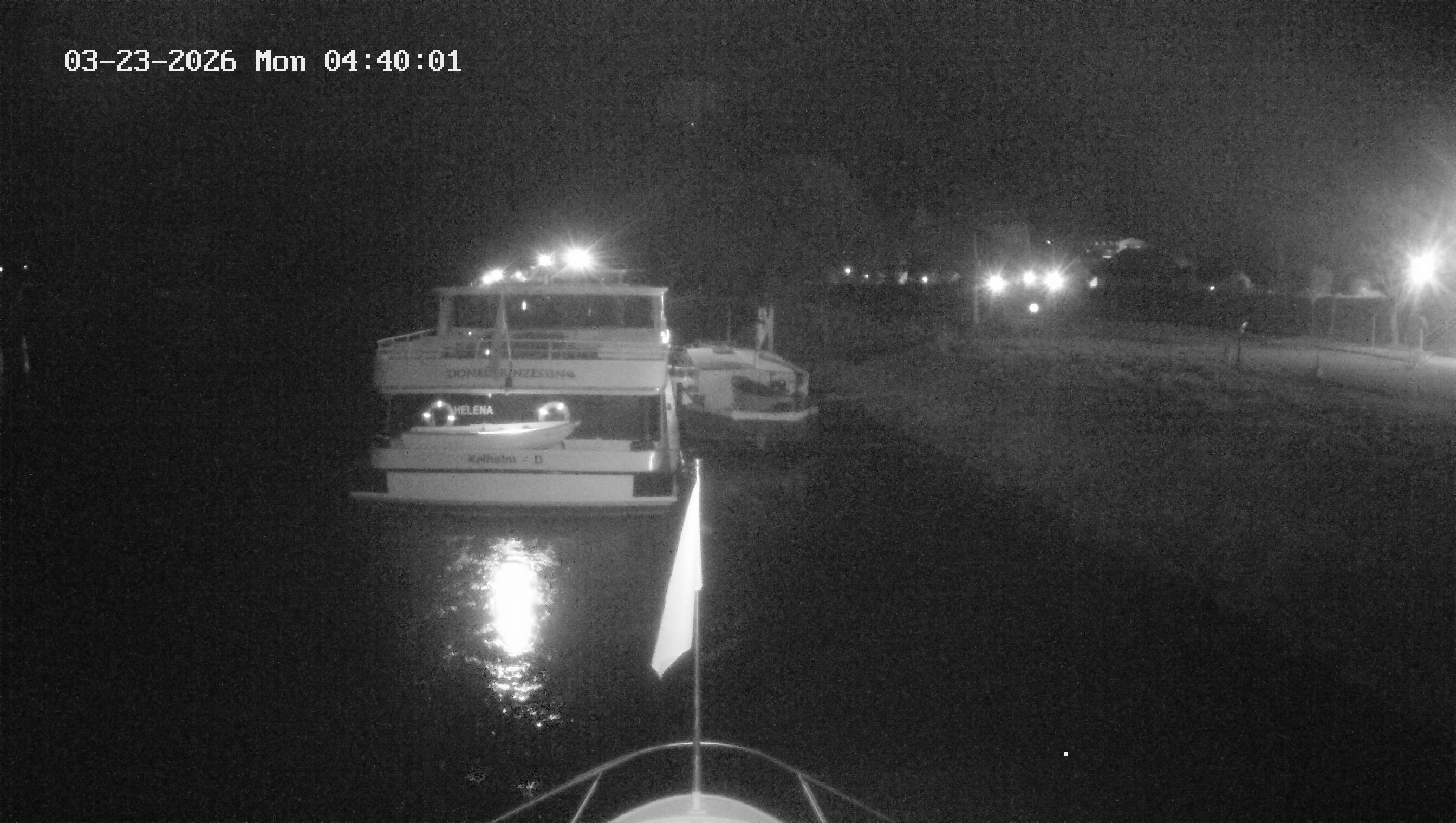 Archived image Webcam Kelheim – View Ship Maximilian II