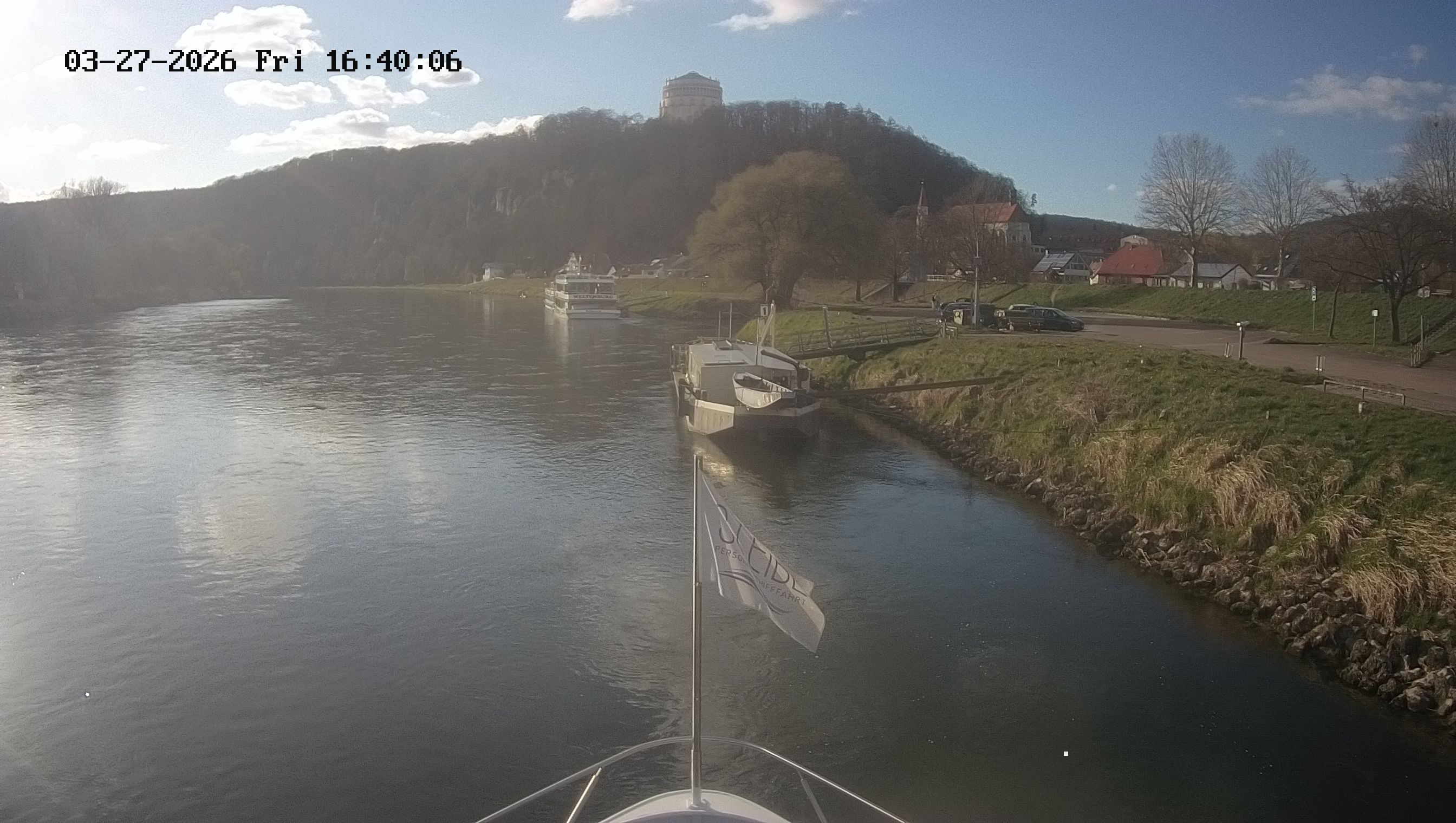 Archiv Foto Kelheim – Webcam MS Maximilian II