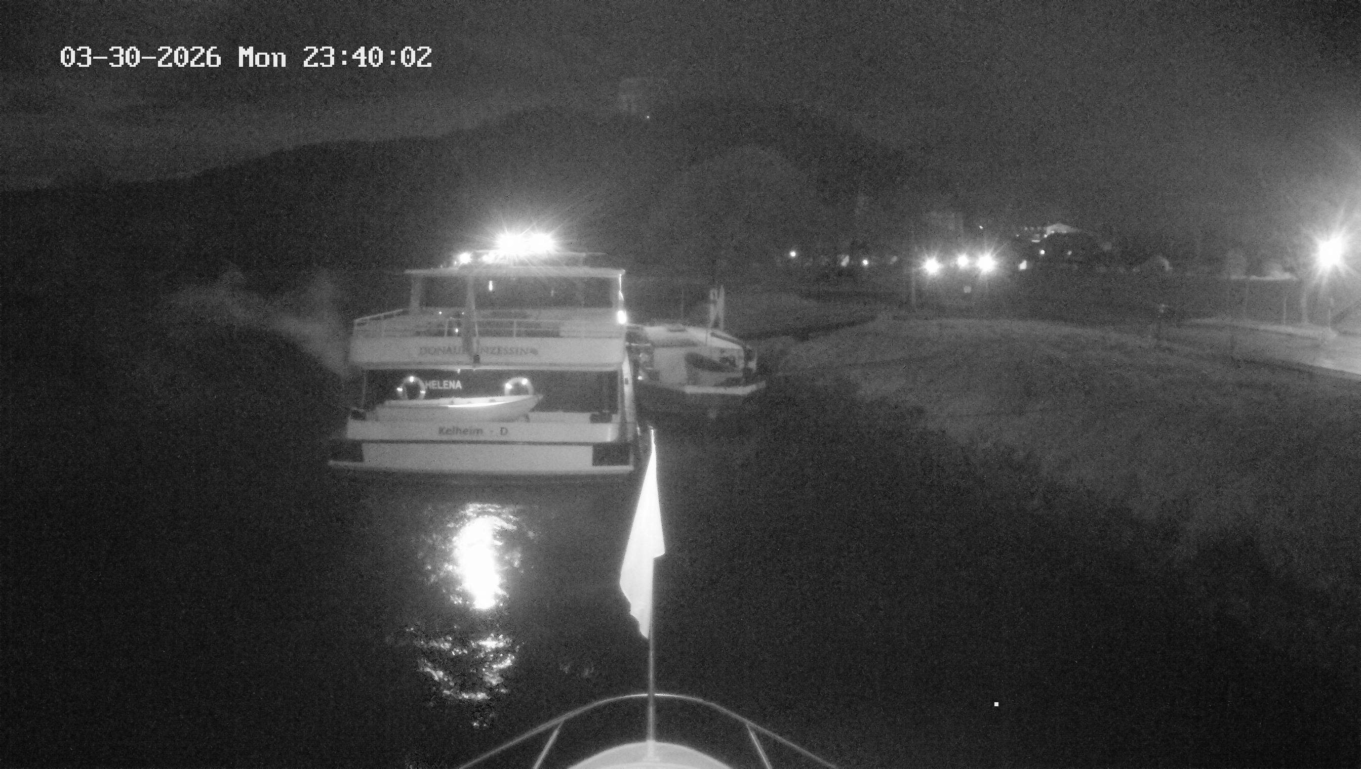 Archived image Webcam Kelheim – View Ship Maximilian II