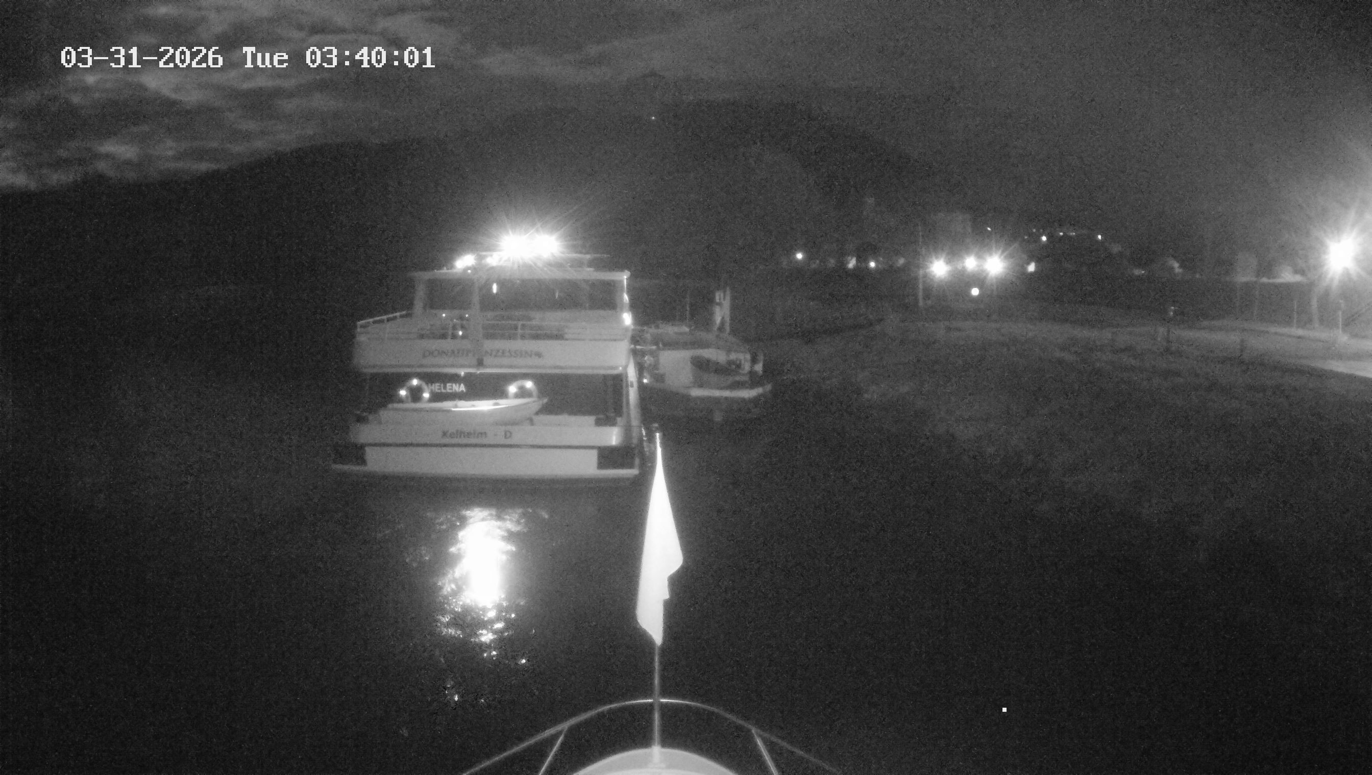 Archived image Webcam Kelheim – View Ship Maximilian II