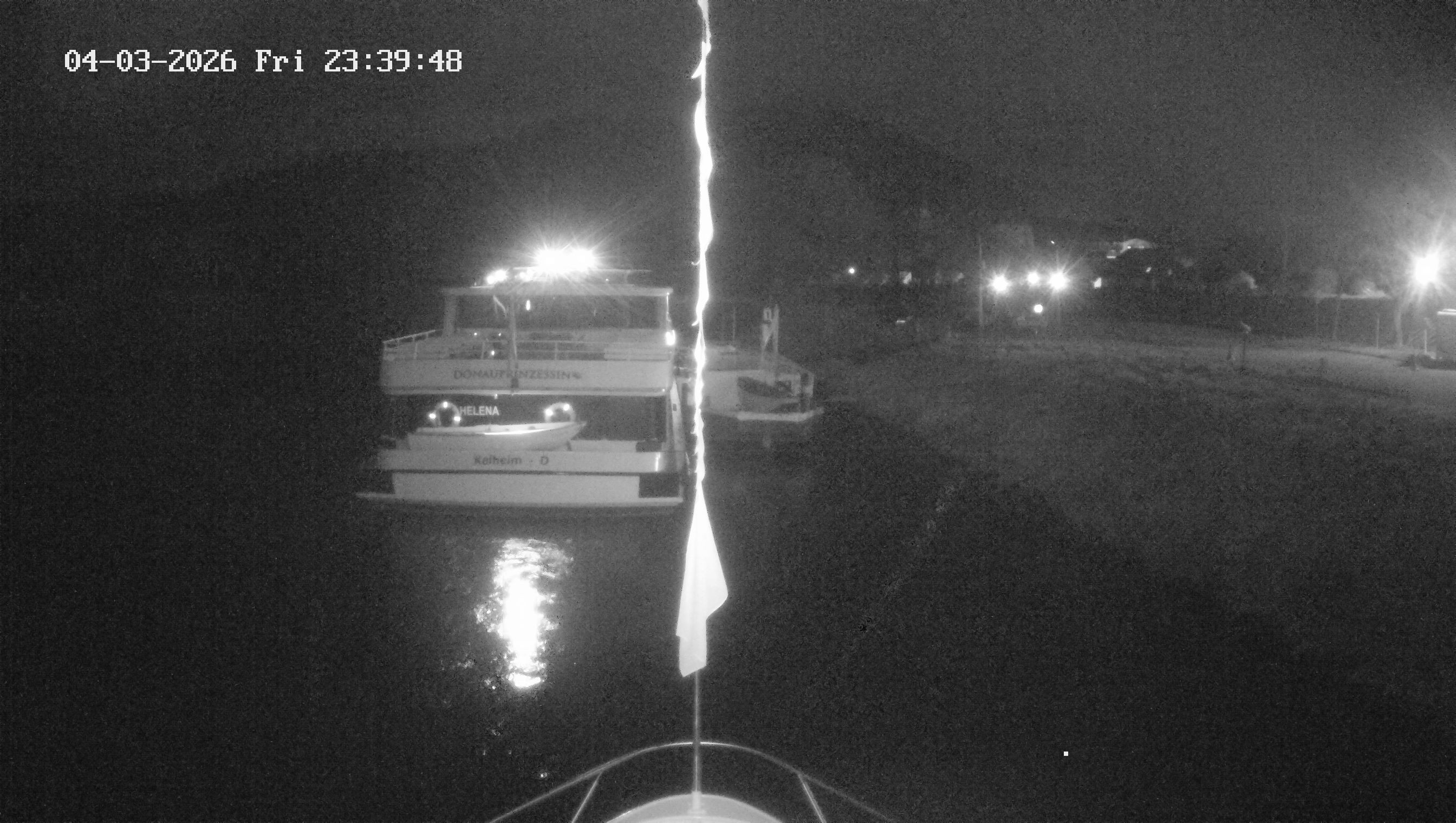 Archived image Webcam Kelheim – View Ship Maximilian II