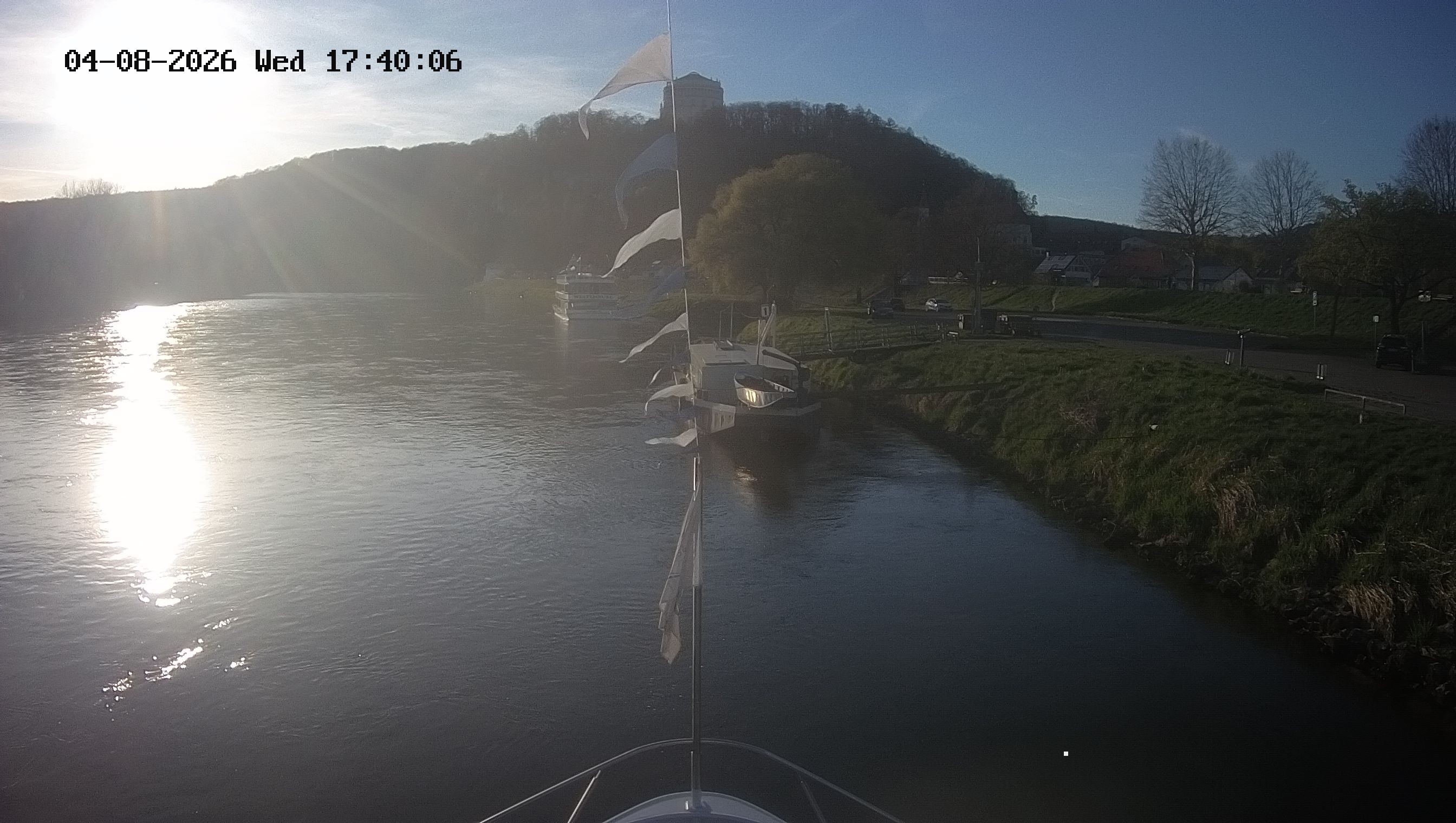 Archiv Foto Kelheim – Webcam MS Maximilian II