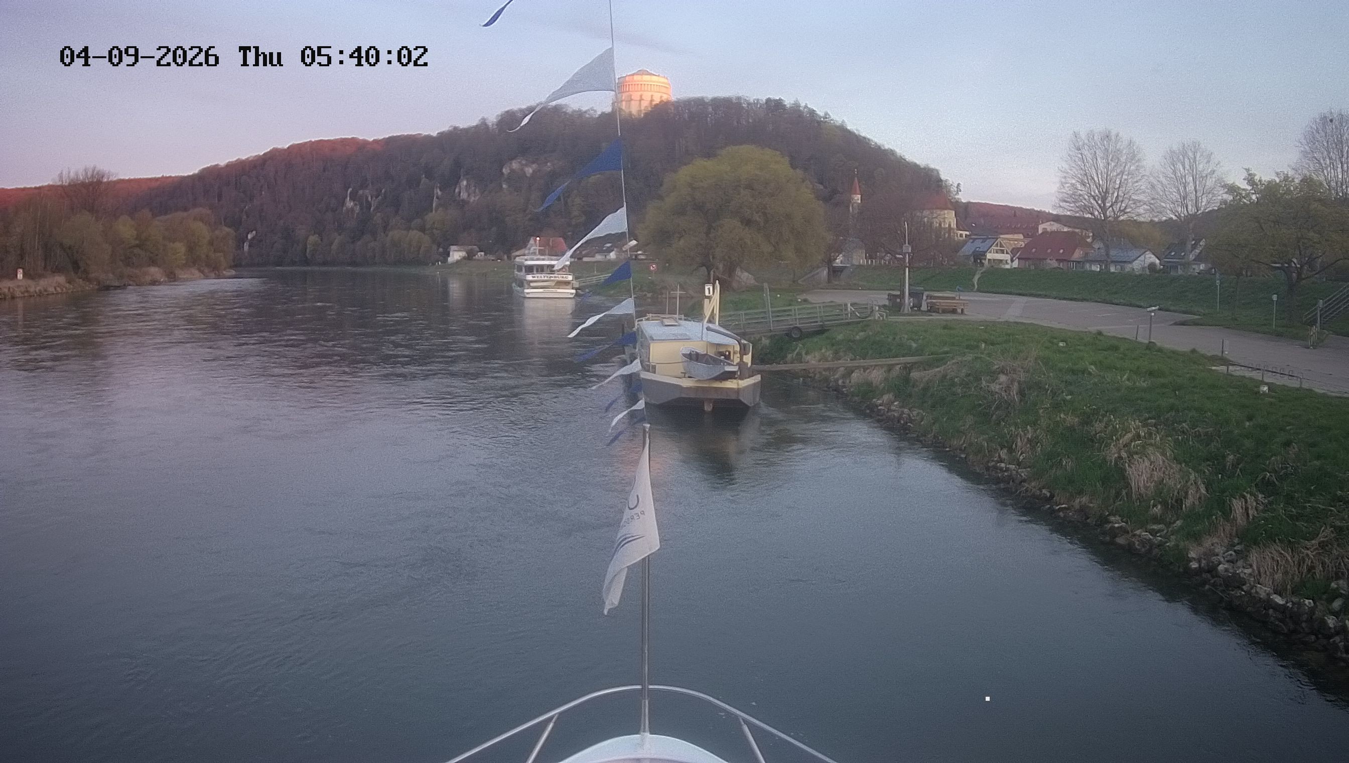 Archiv Foto Kelheim – Webcam MS Maximilian II