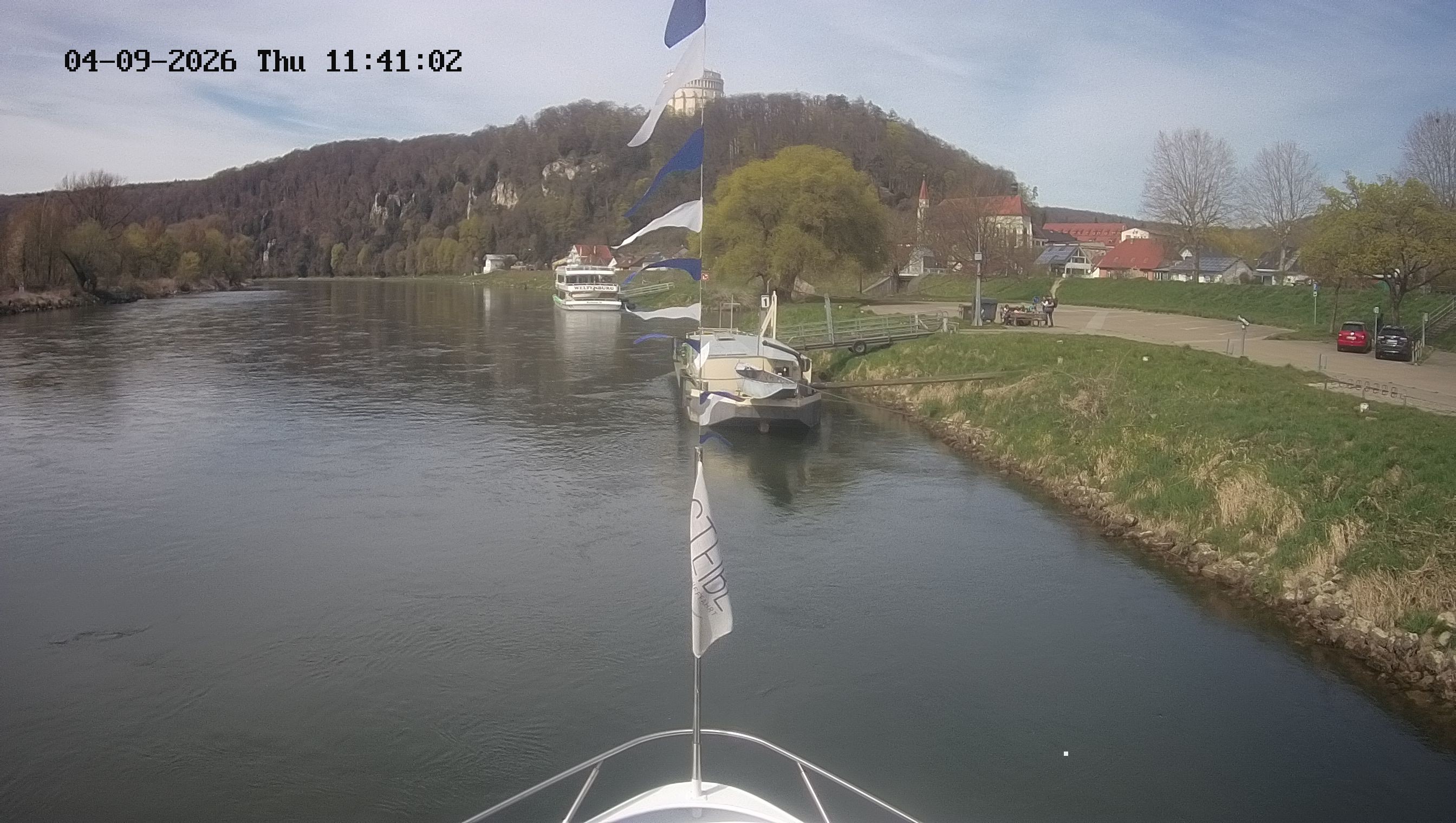 Archiv Foto Kelheim – Webcam MS Maximilian II