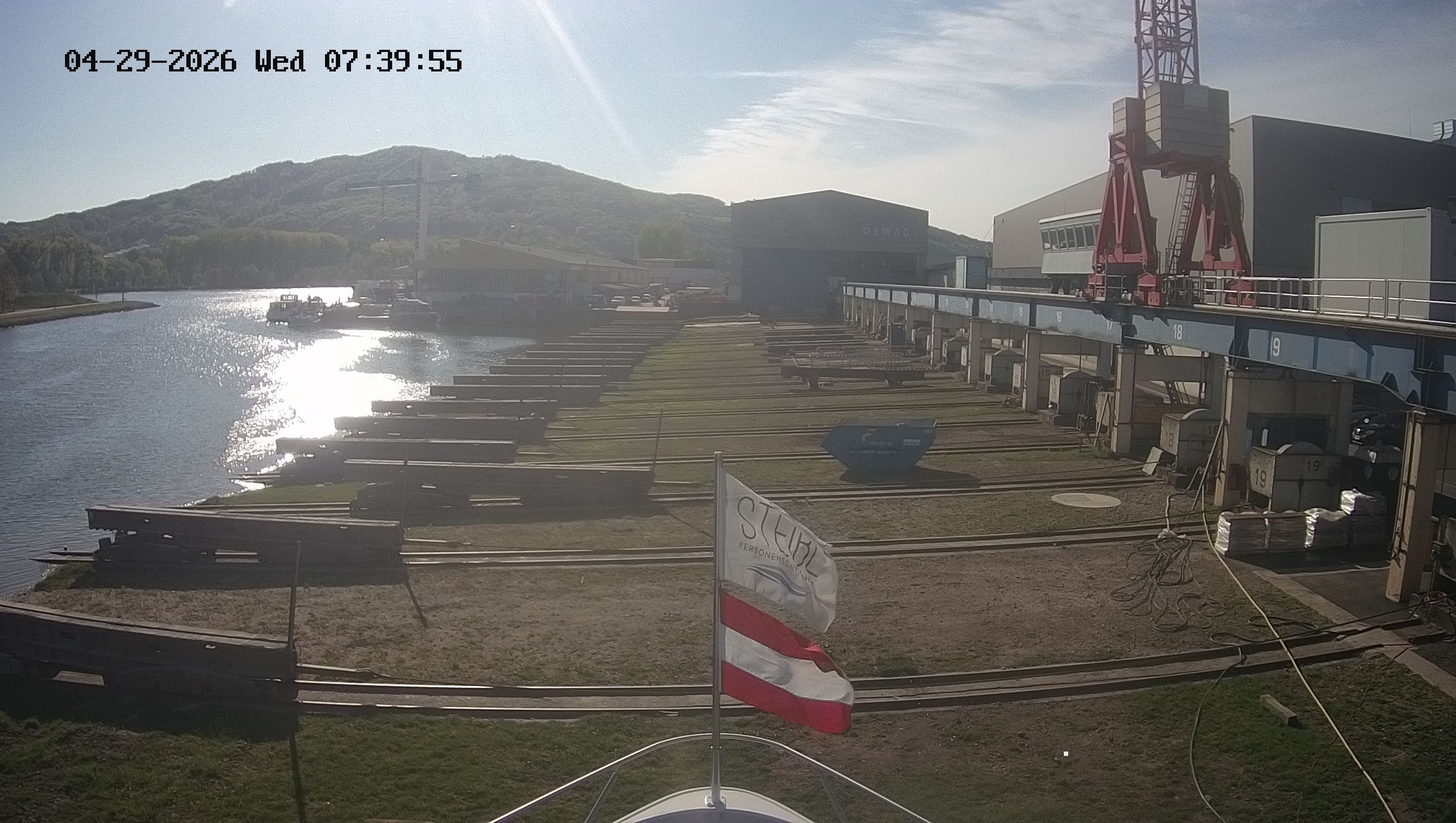 Archiv Foto Kelheim – Webcam MS Maximilian II