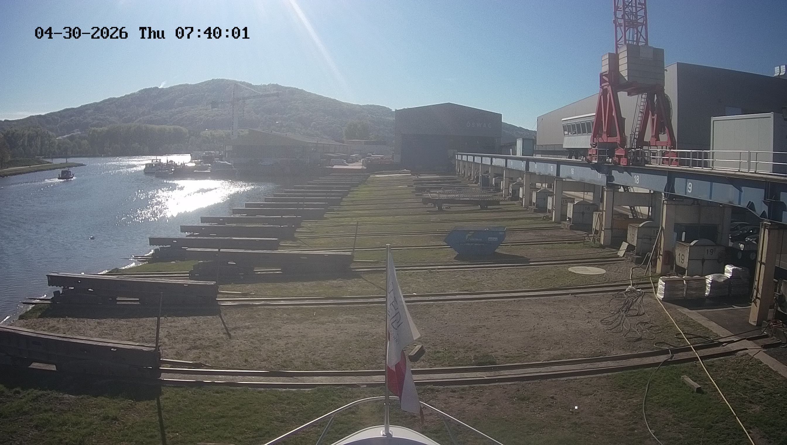 Archiv Foto Kelheim – Webcam MS Maximilian II