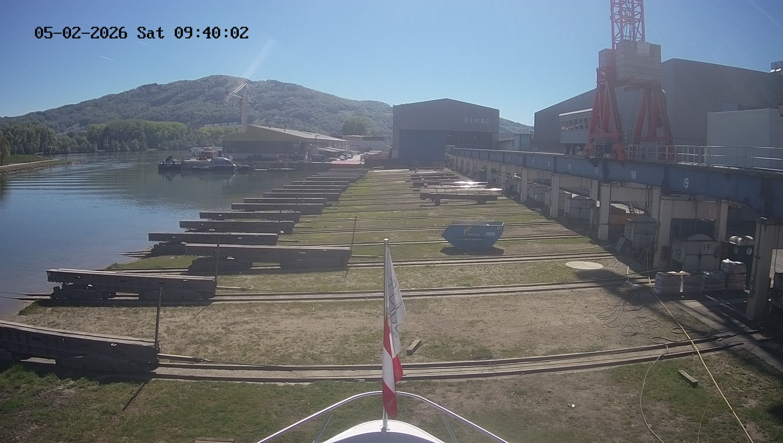 Archiv Foto Kelheim – Webcam MS Maximilian II