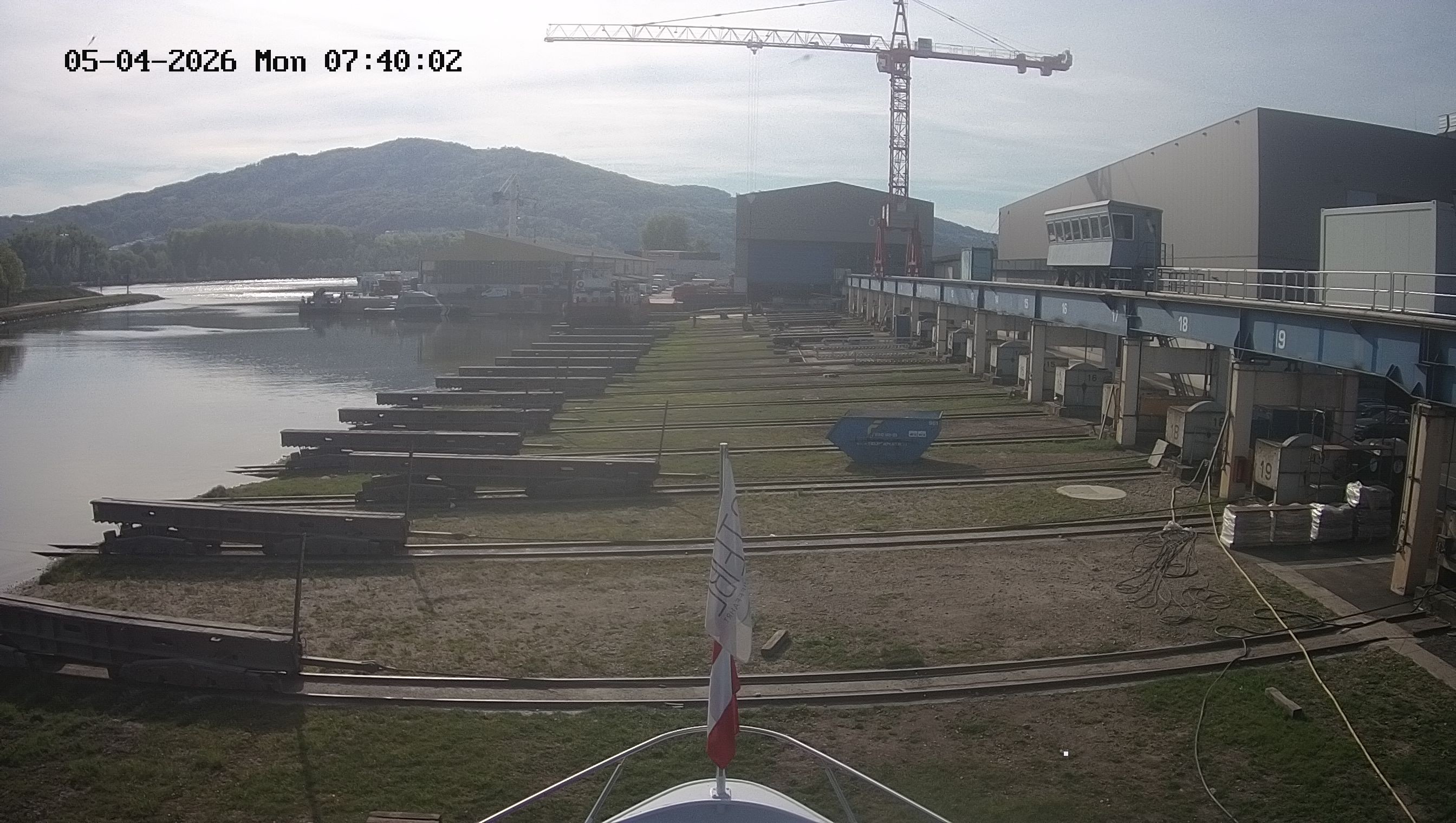 Archiv Foto Kelheim – Webcam MS Maximilian II