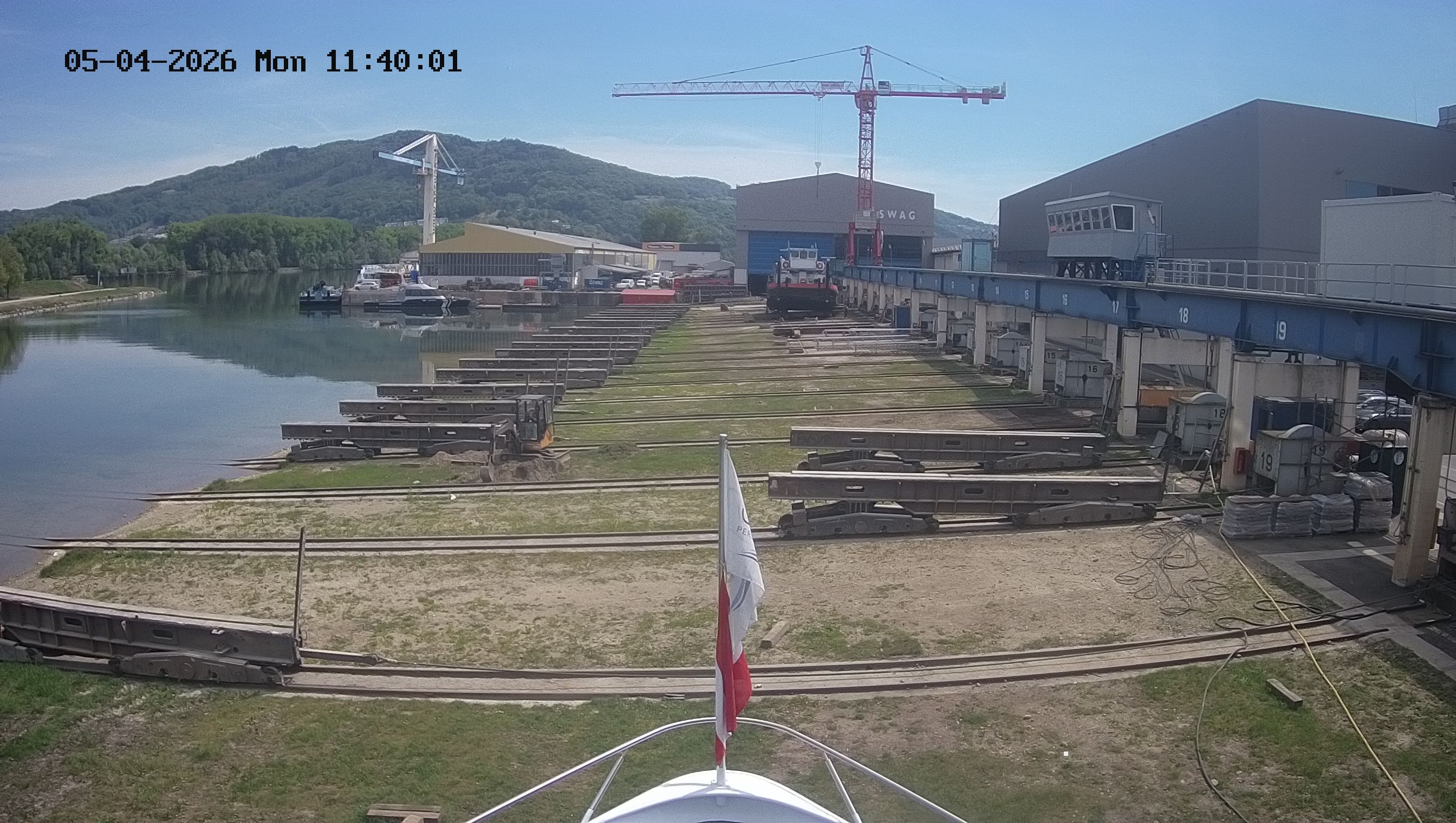 Archiv Foto Kelheim – Webcam MS Maximilian II