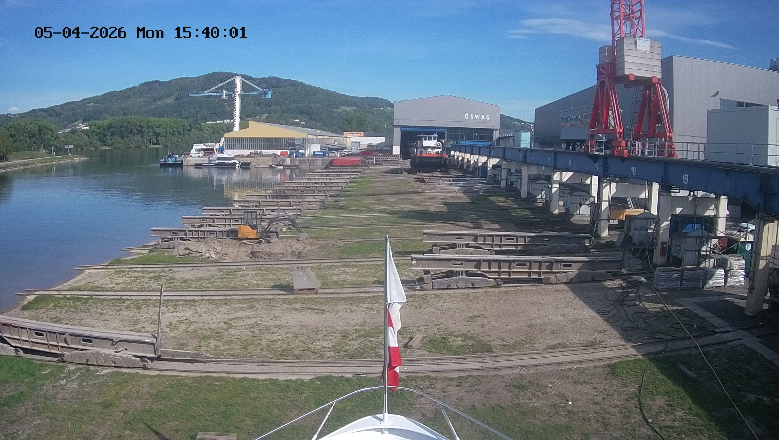 Archiv Foto Kelheim – Webcam MS Maximilian II