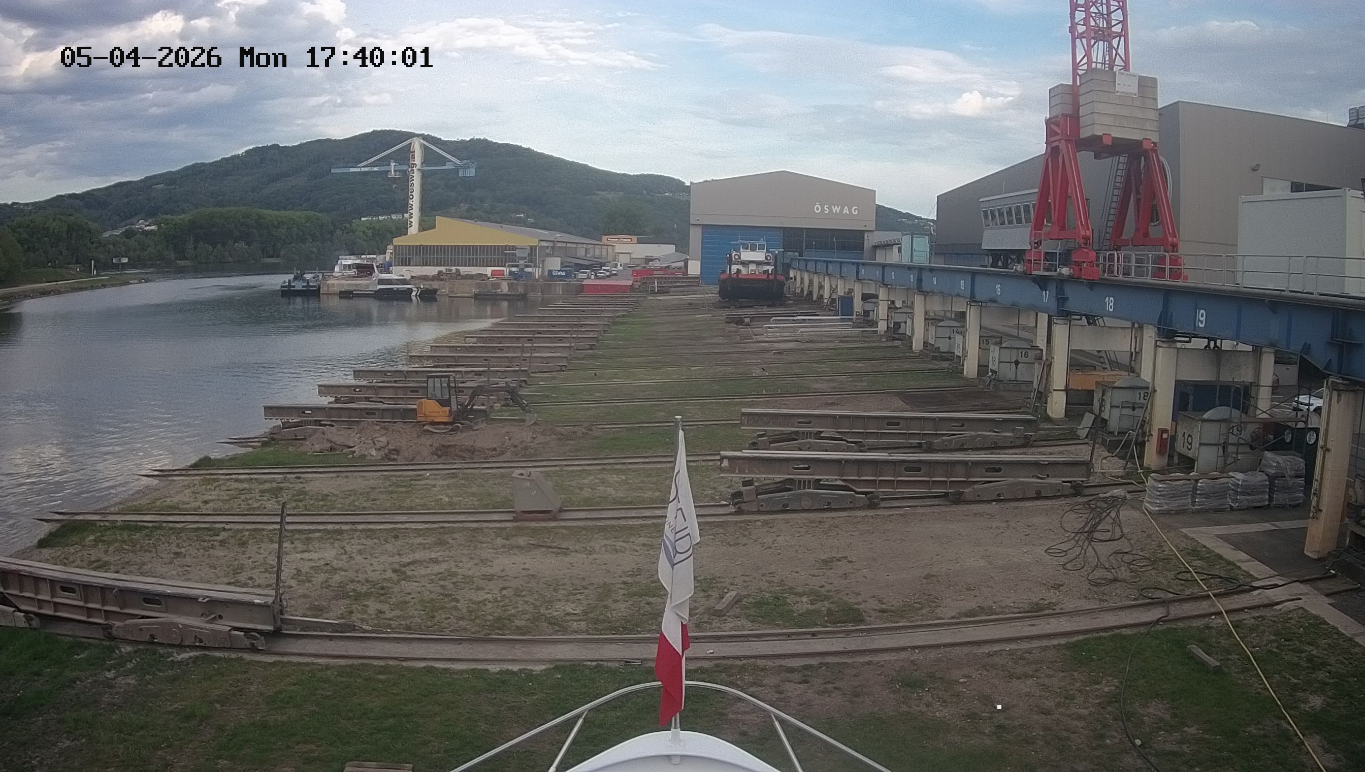 Archiv Foto Kelheim – Webcam MS Maximilian II