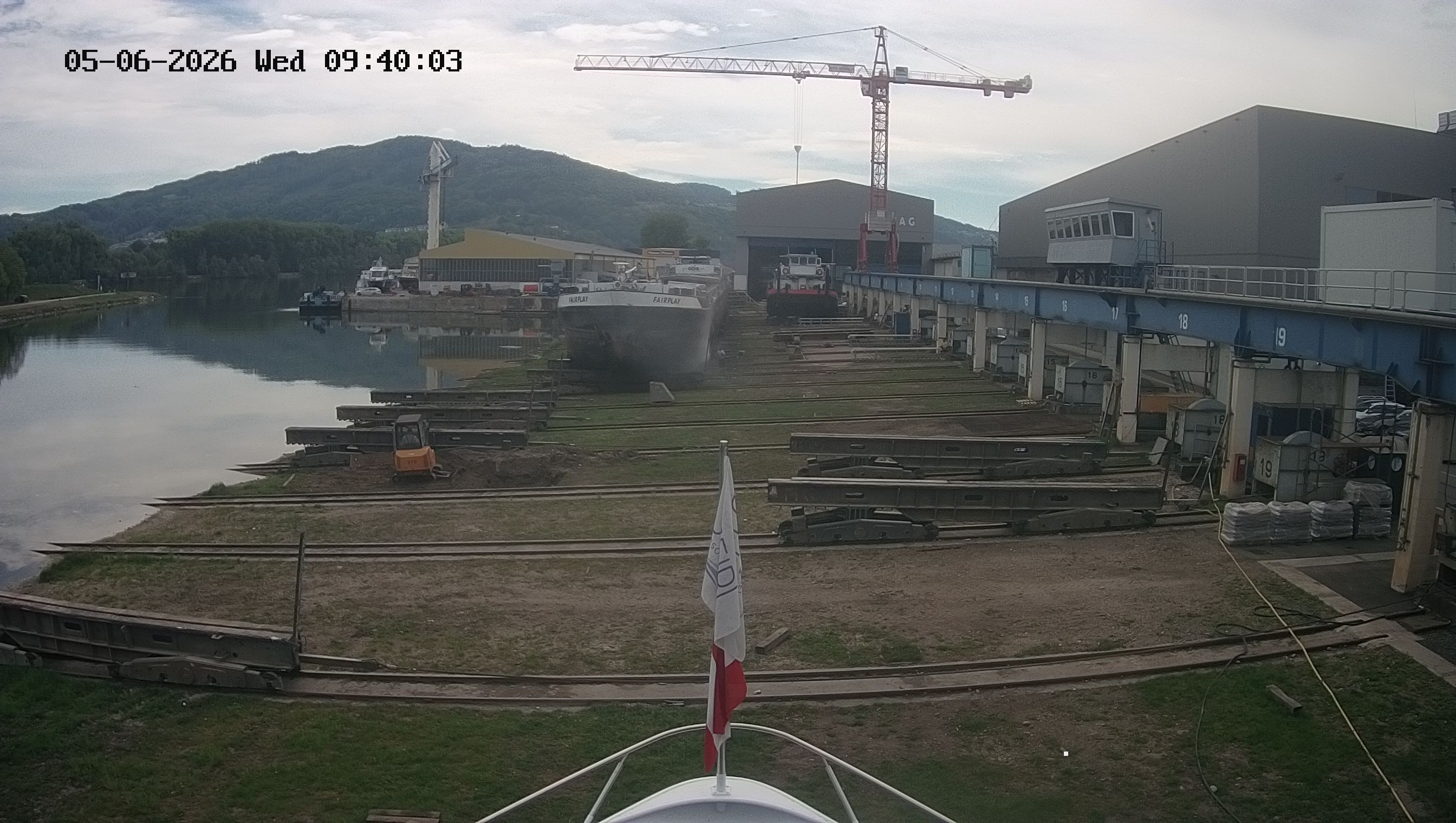 Archiv Foto Kelheim – Webcam MS Maximilian II