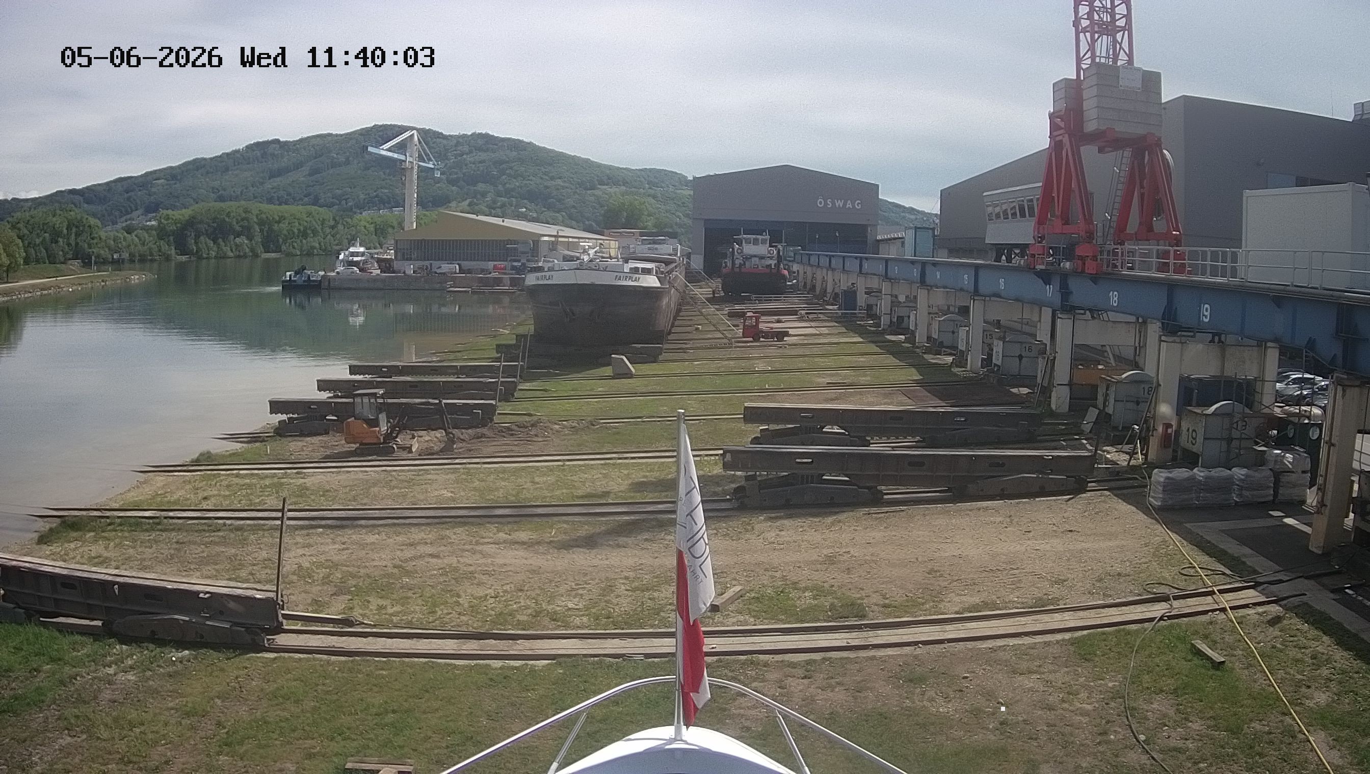 Archiv Foto Kelheim – Webcam MS Maximilian II