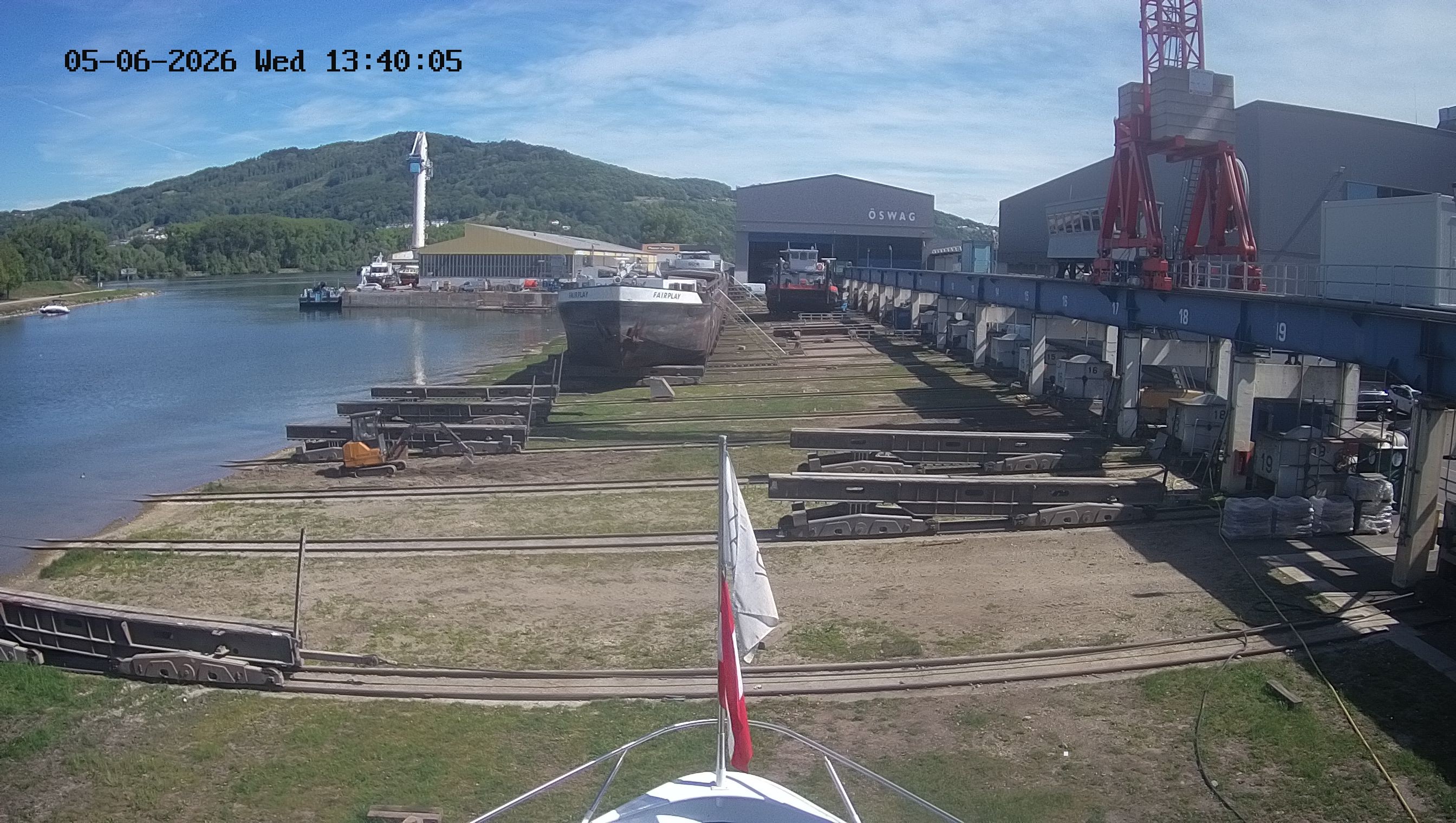 Archiv Foto Kelheim – Webcam MS Maximilian II