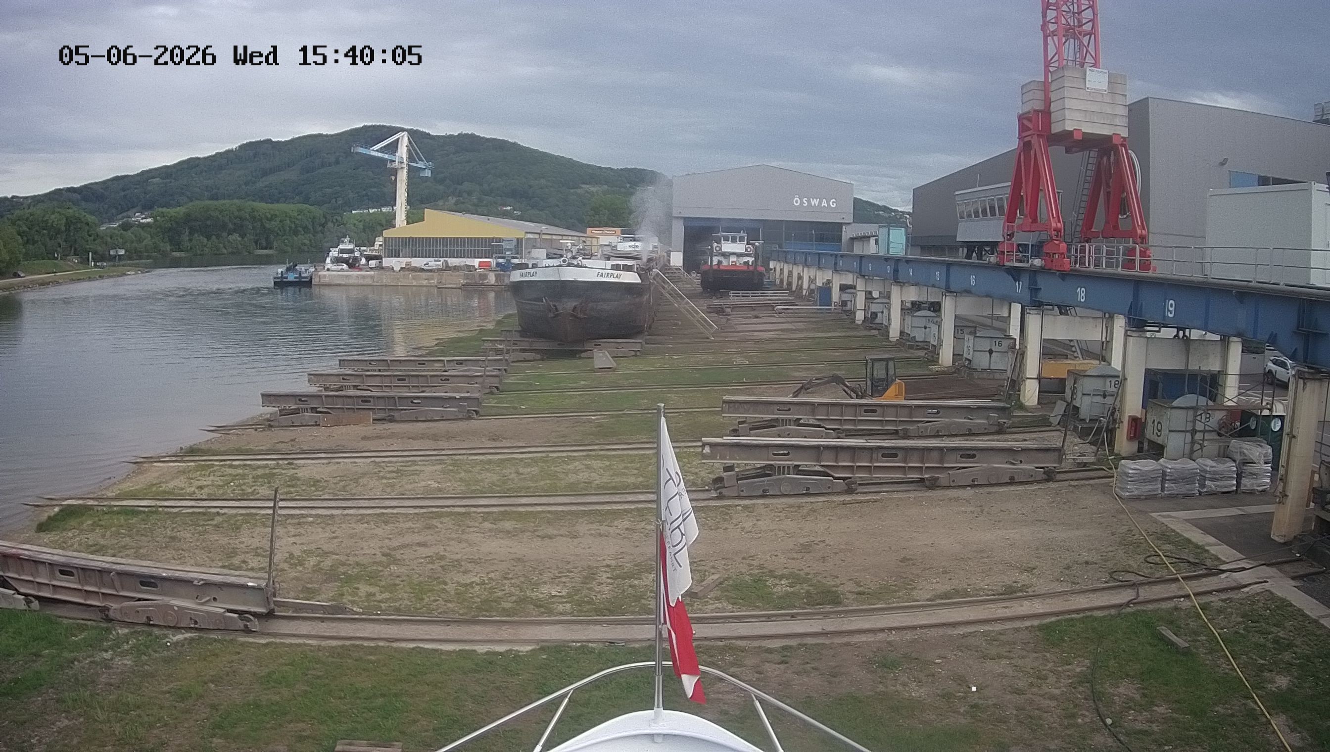 Archiv Foto Kelheim – Webcam MS Maximilian II