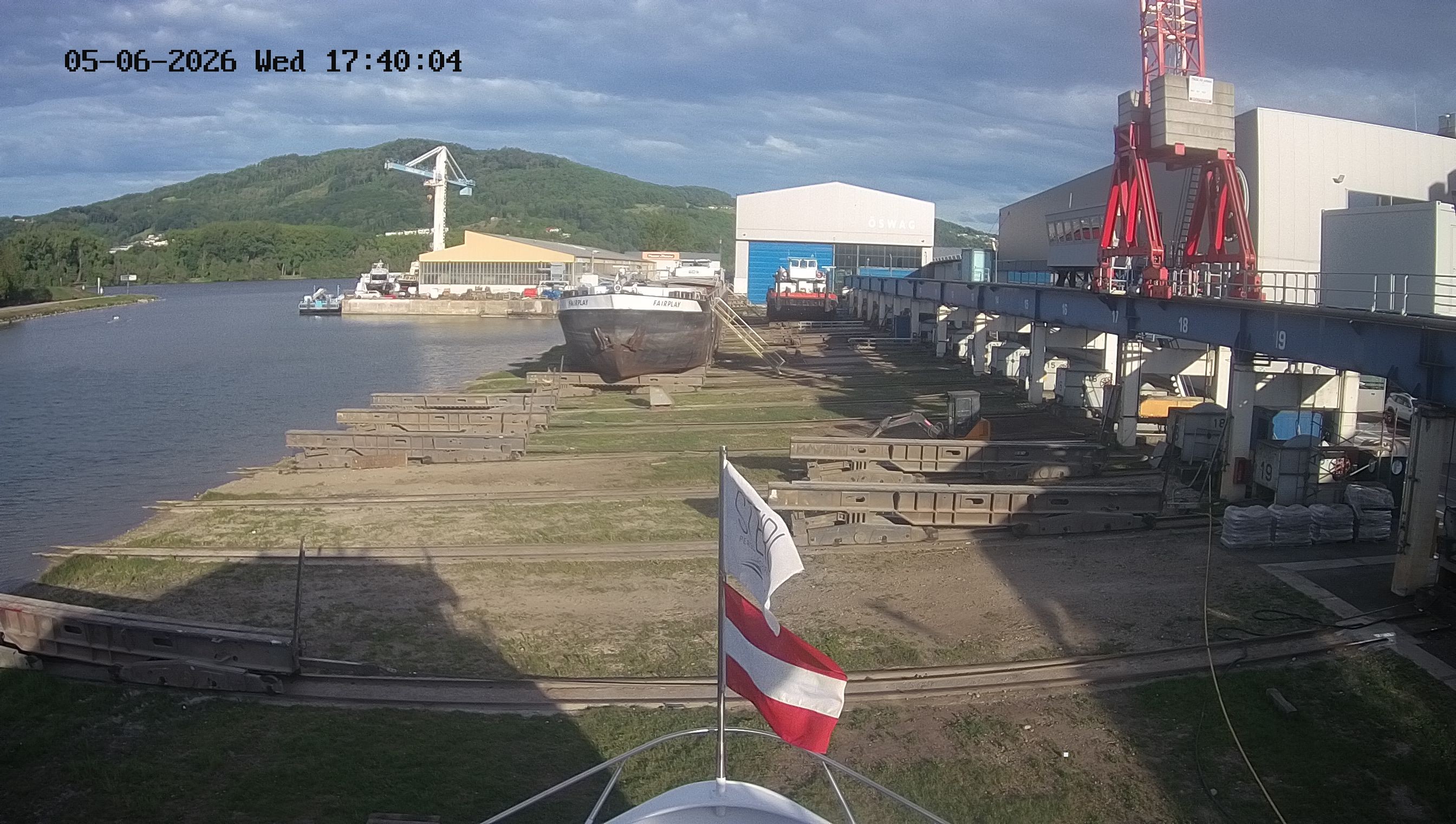 Archiv Foto Kelheim – Webcam MS Maximilian II