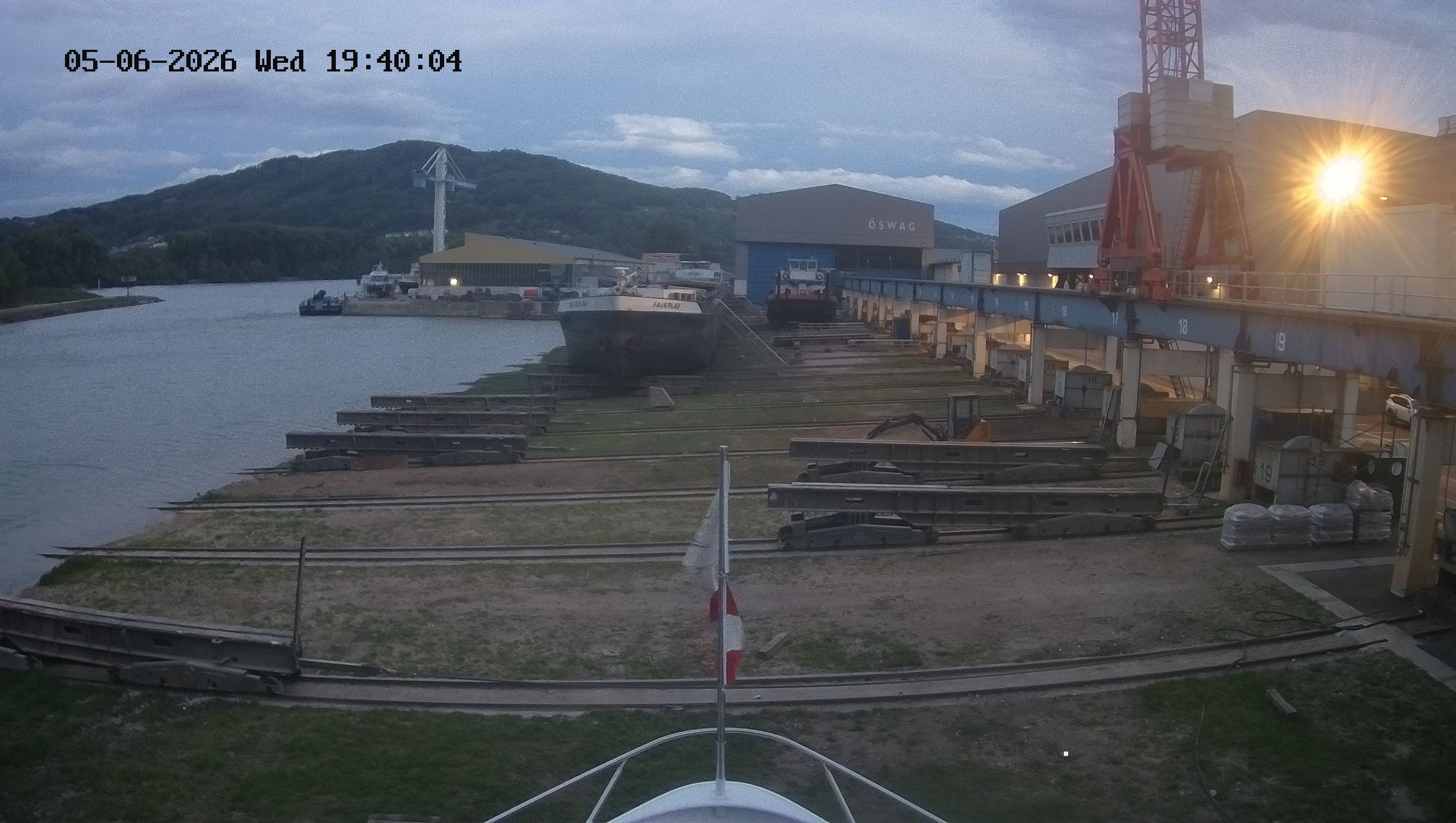 Archiv Foto Kelheim – Webcam MS Maximilian II