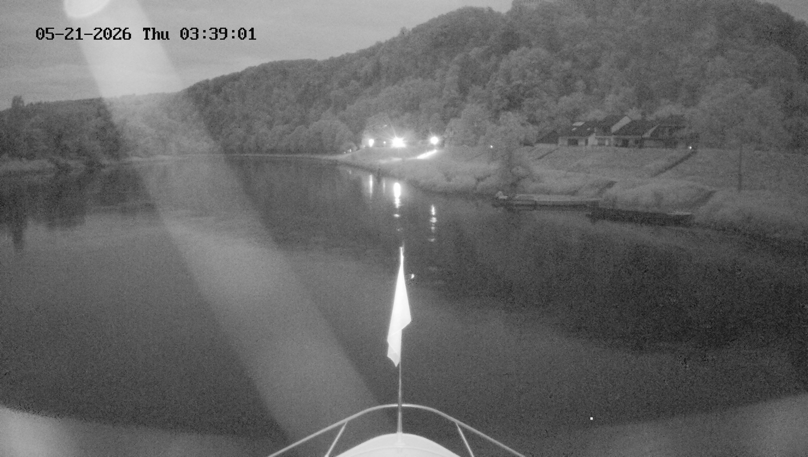 Archived image Webcam Kelheim – View Ship Maximilian II