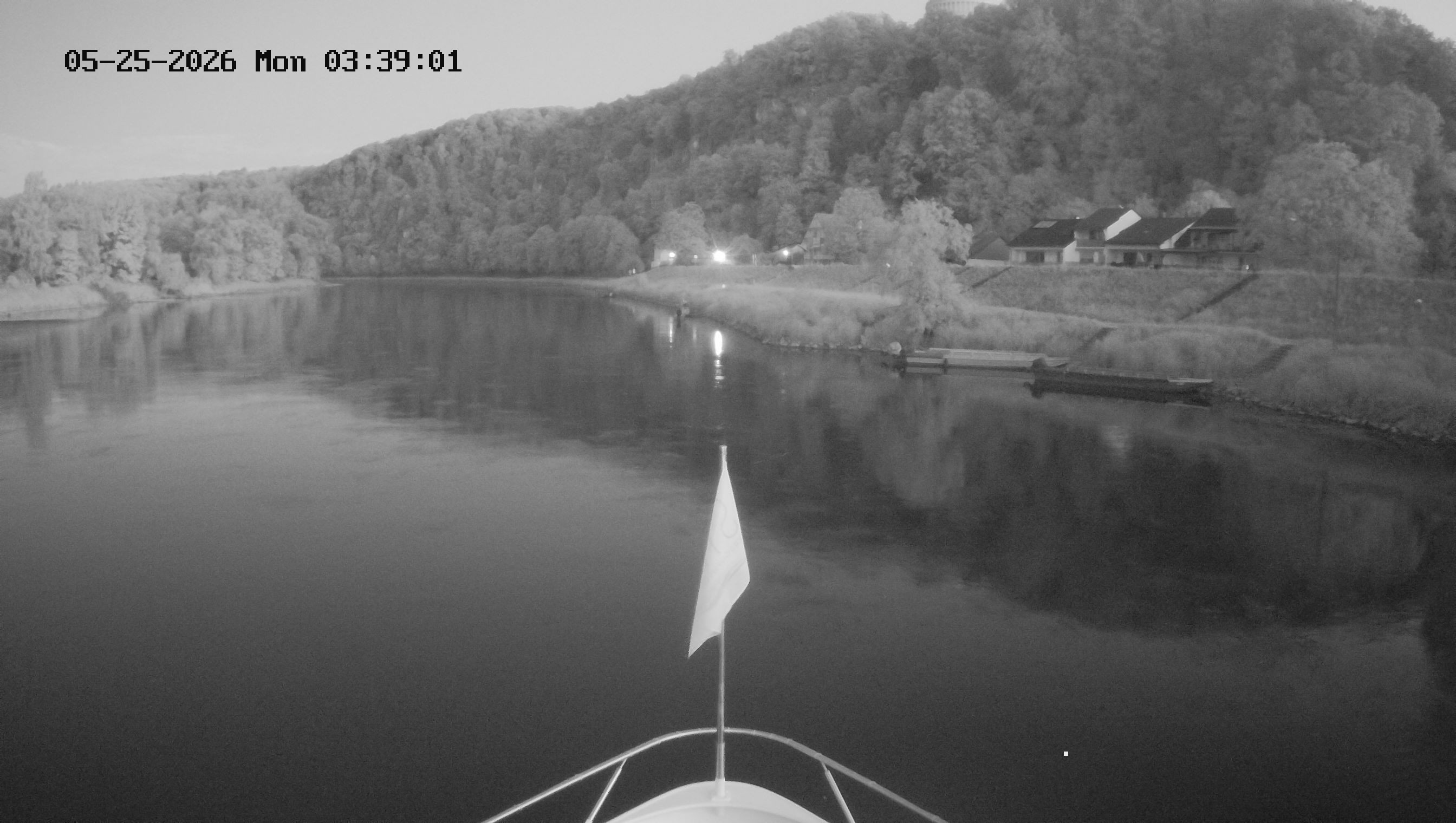 Archived image Webcam Kelheim – View Ship Maximilian II