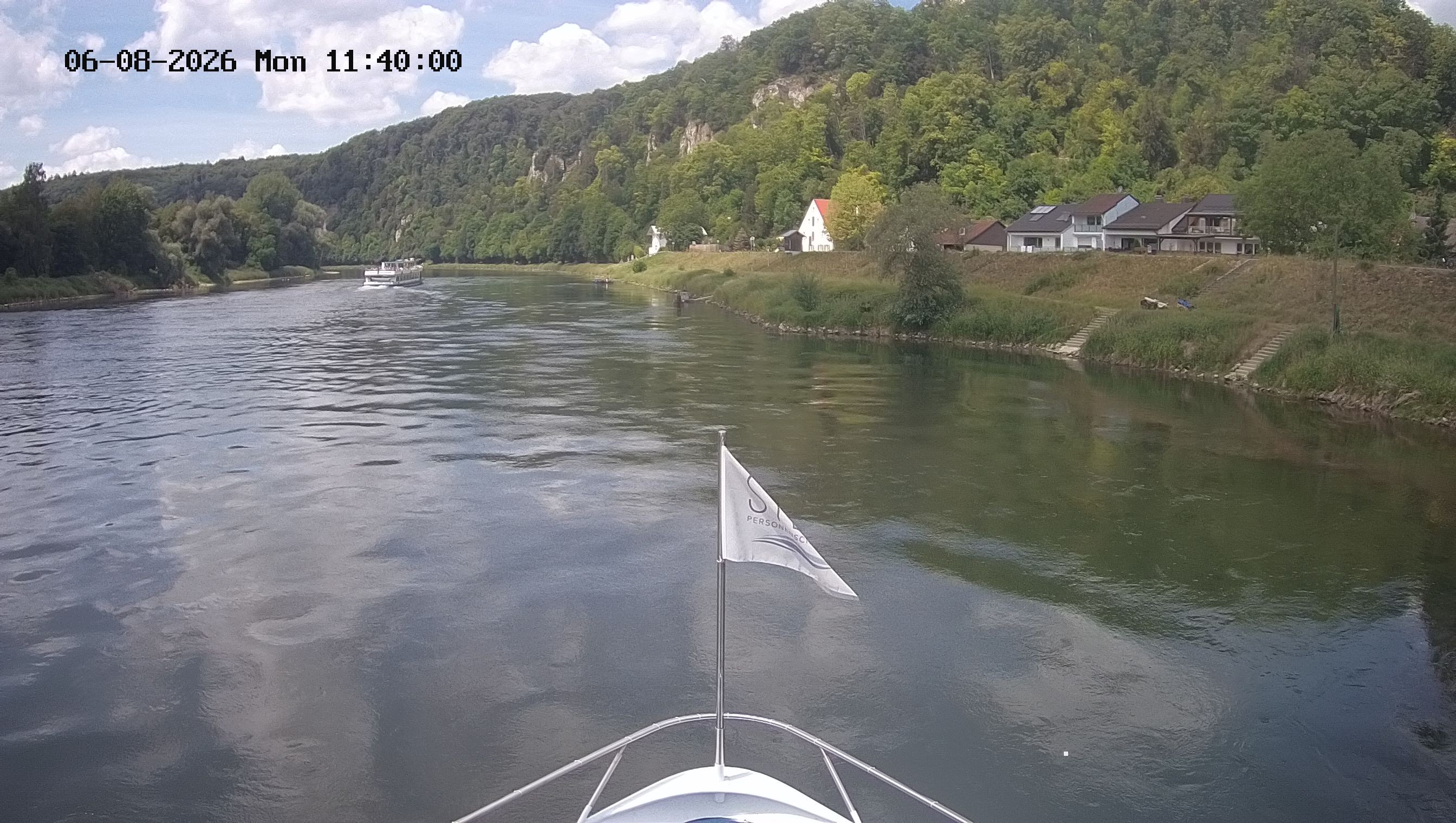 Archiv Foto Kelheim – Webcam MS Maximilian II