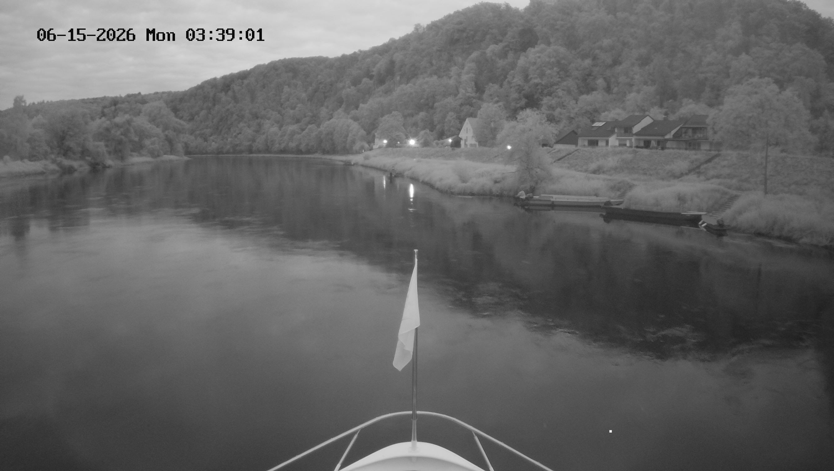Archived image Webcam Kelheim – View Ship Maximilian II