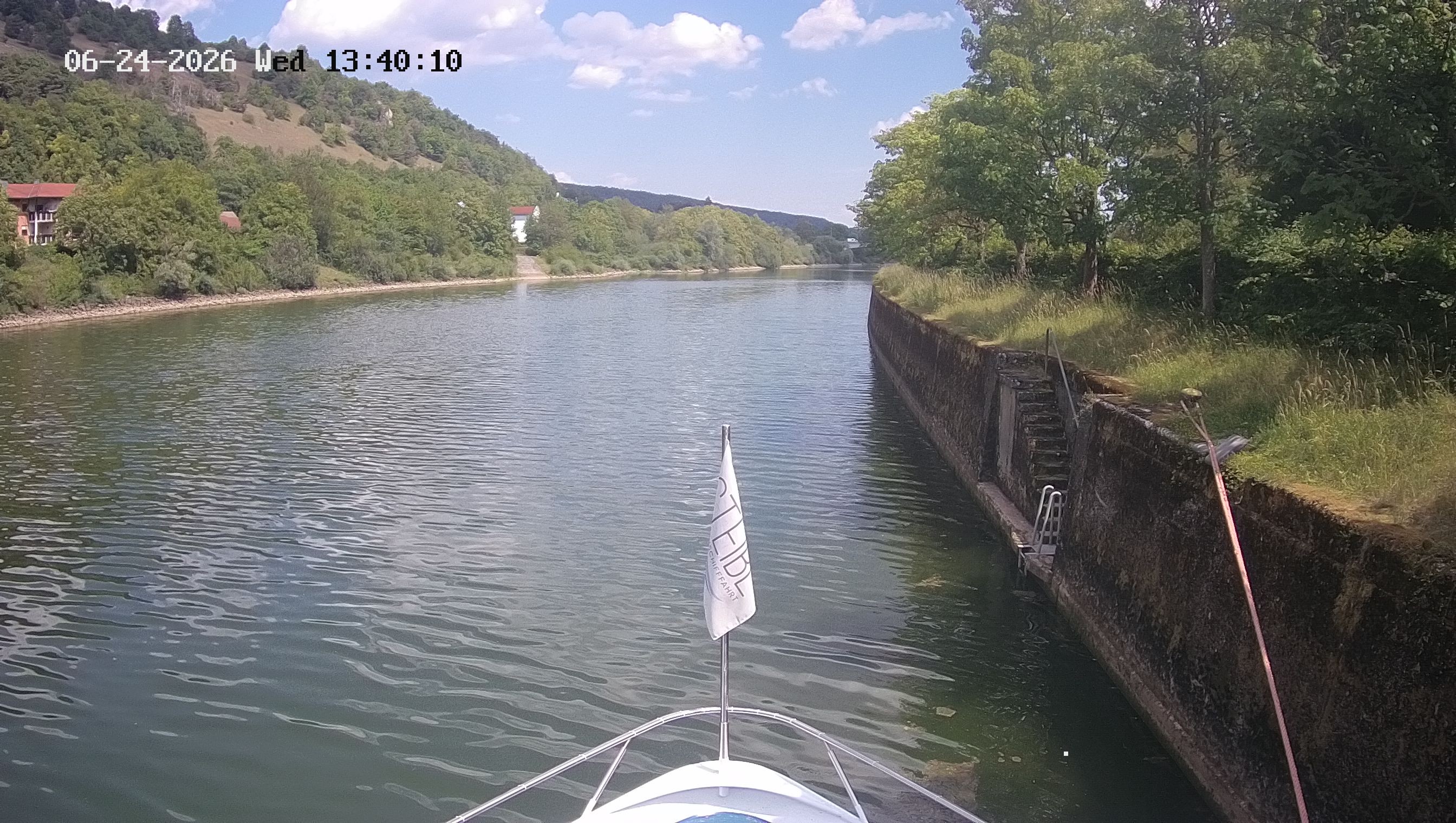 Archiv Foto Kelheim – Webcam MS Maximilian II