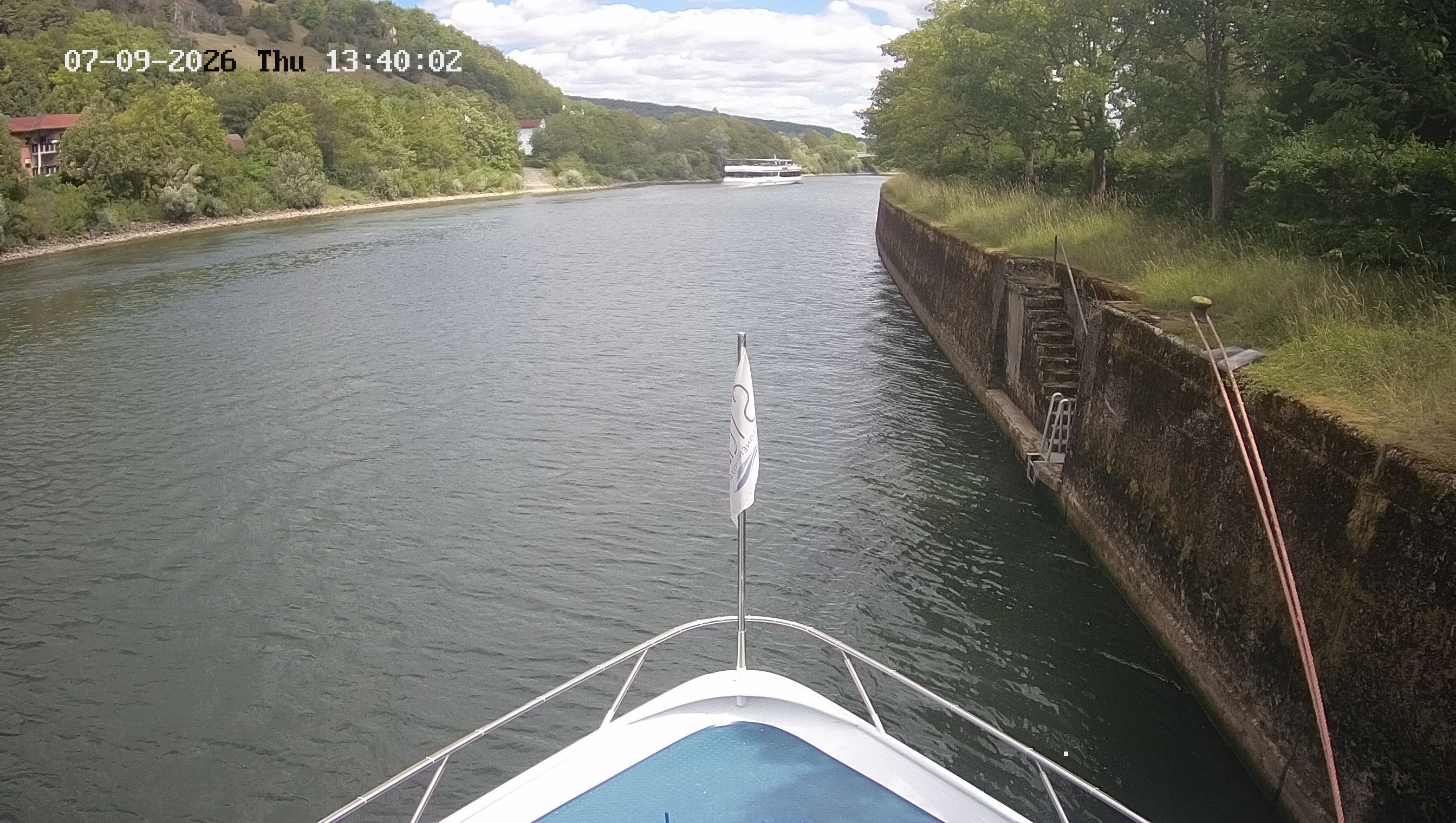 Archiv Foto Kelheim – Webcam MS Maximilian II