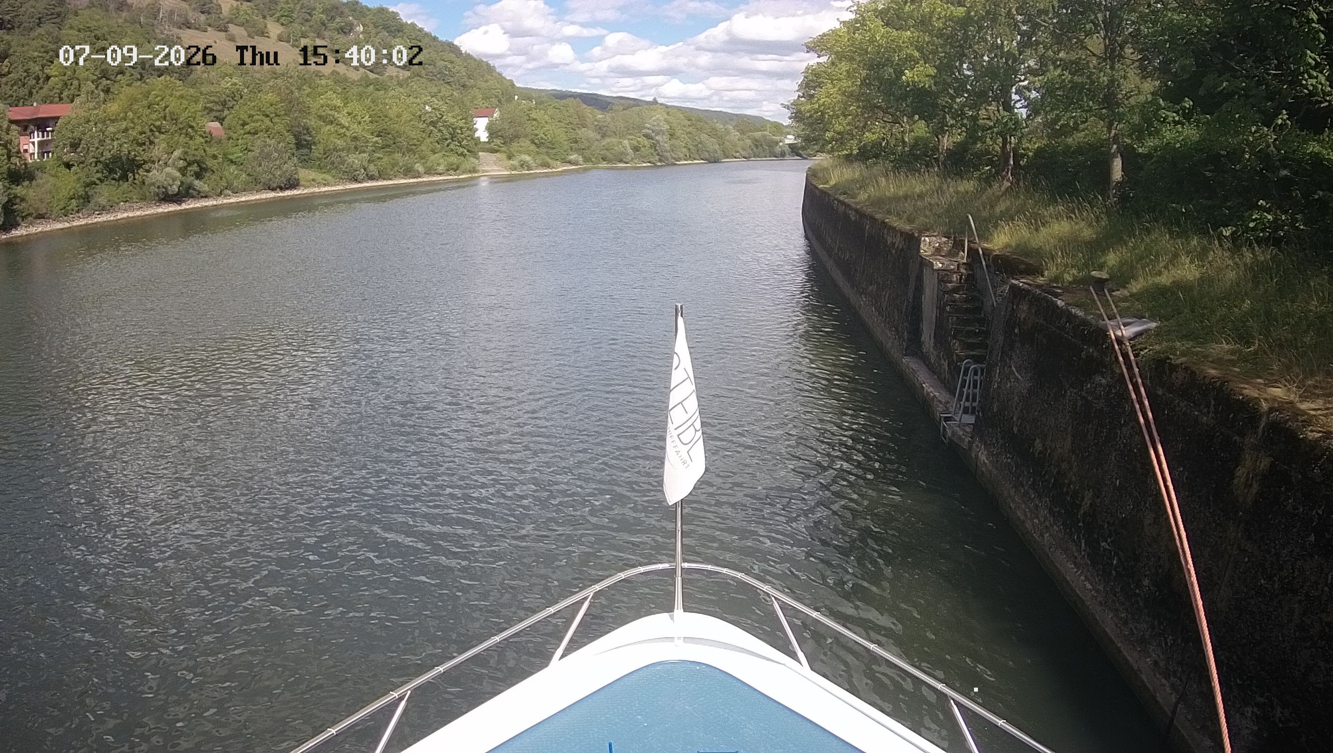 Archiv Foto Kelheim – Webcam MS Maximilian II