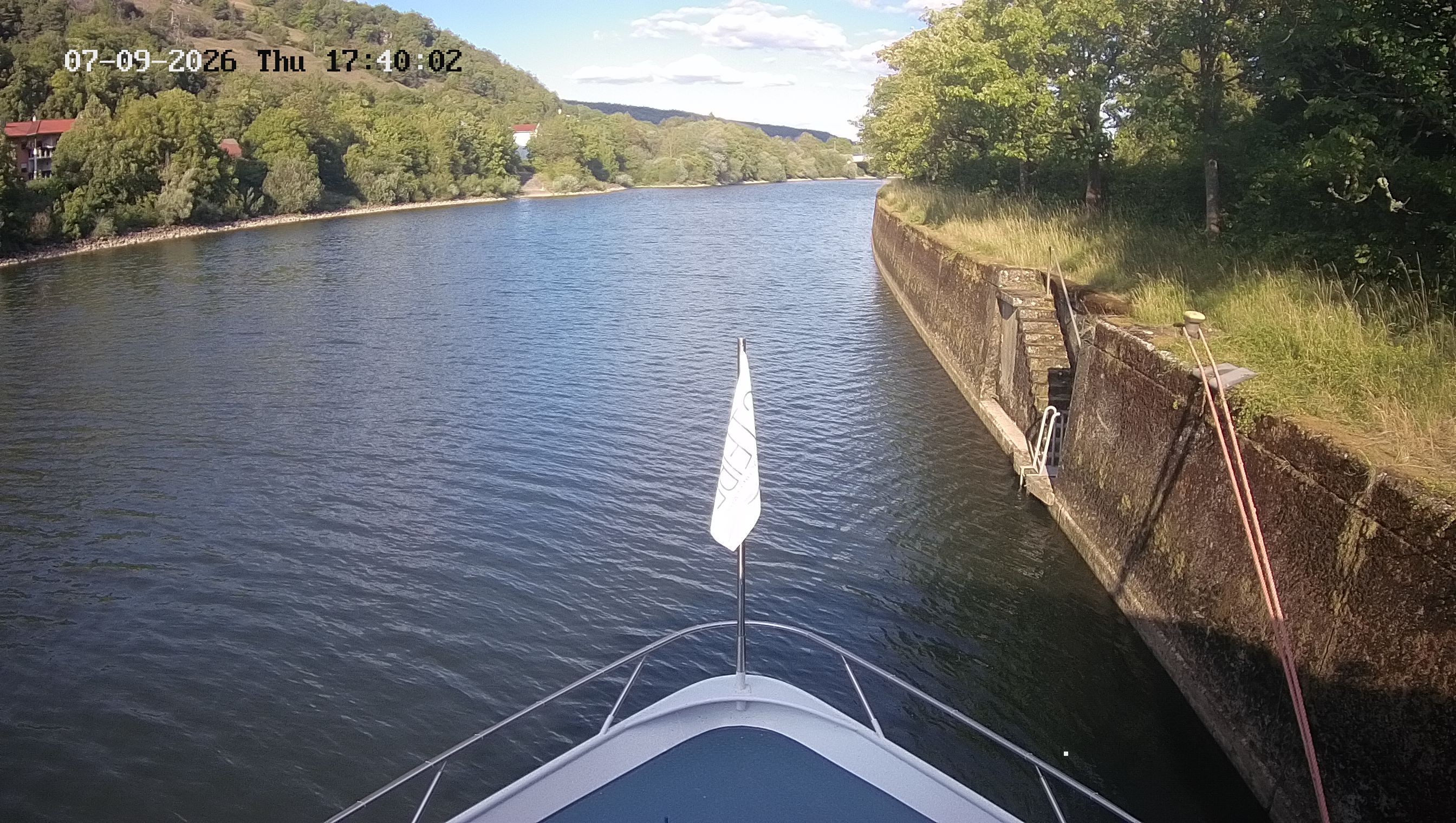Archiv Foto Kelheim – Webcam MS Maximilian II