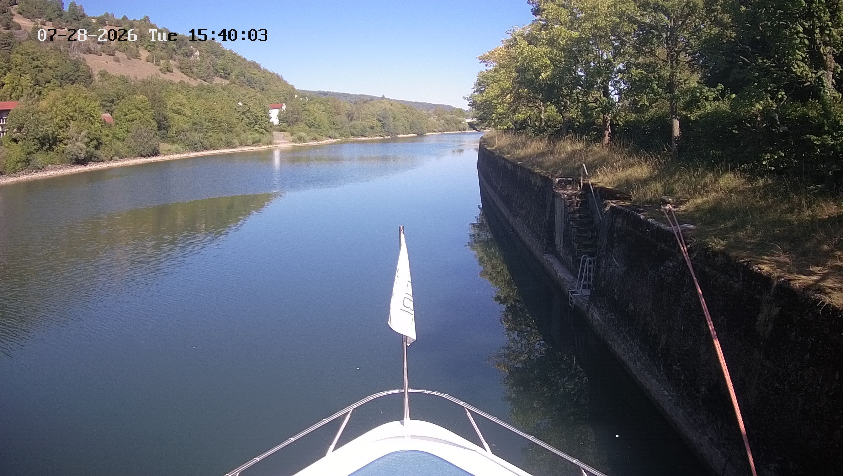 Archiv Foto Kelheim – Webcam MS Maximilian II