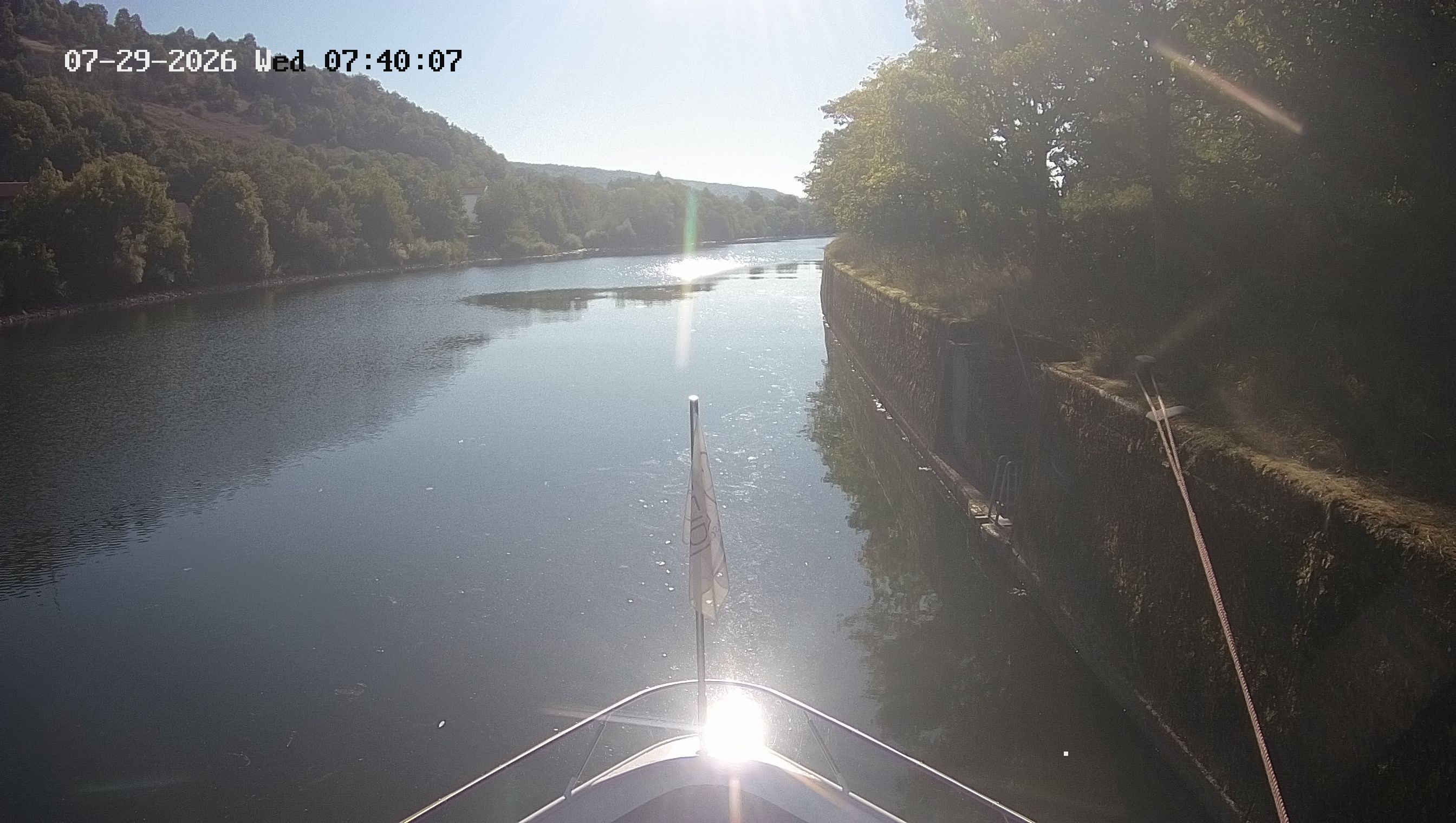 Archiv Foto Kelheim – Webcam MS Maximilian II