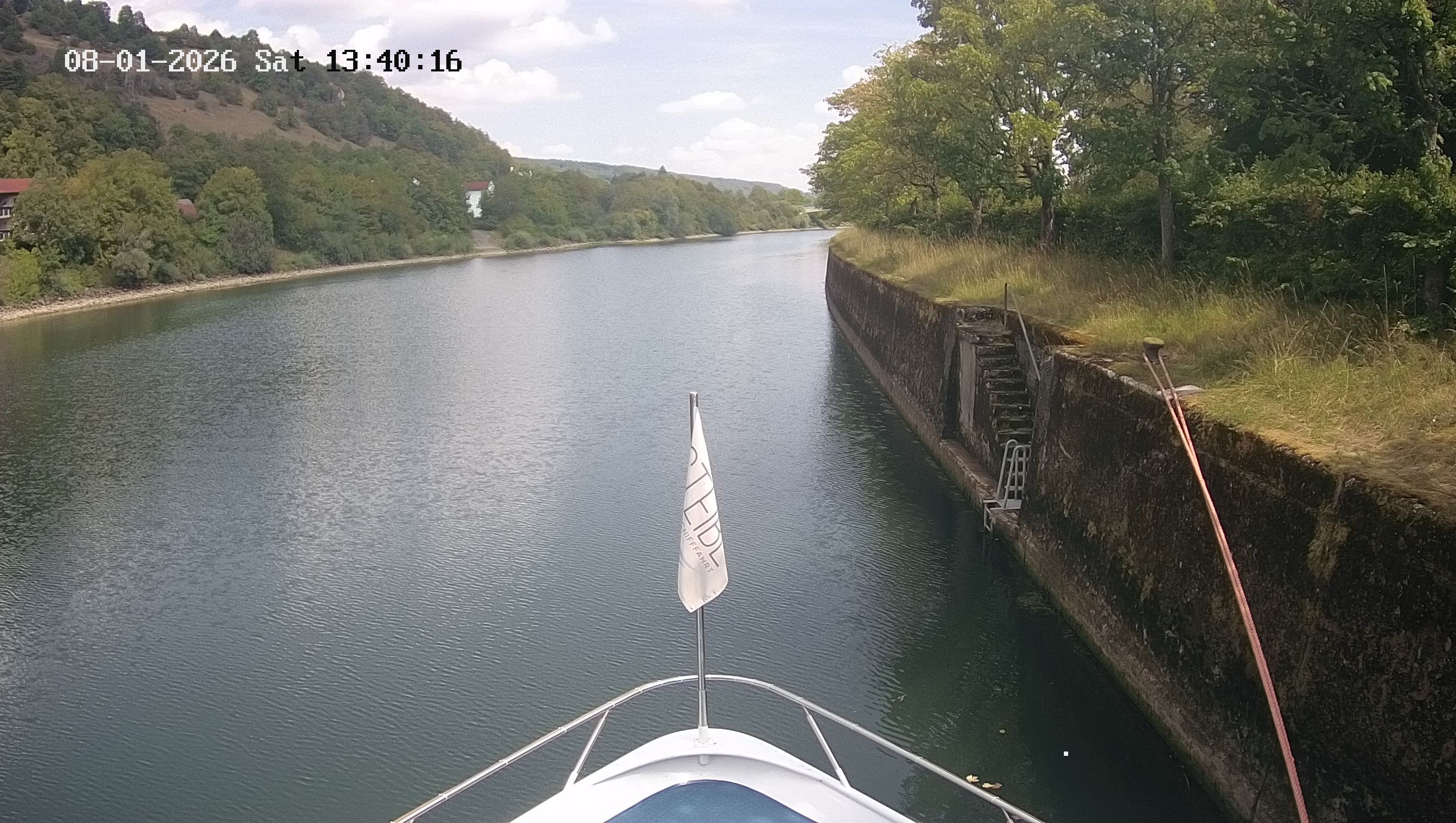 Archiv Foto Kelheim – Webcam MS Maximilian II
