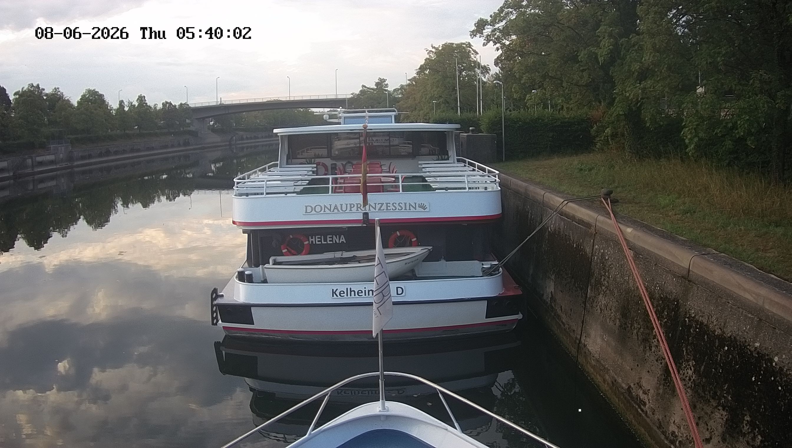 Archiv Foto Kelheim – Webcam MS Maximilian II