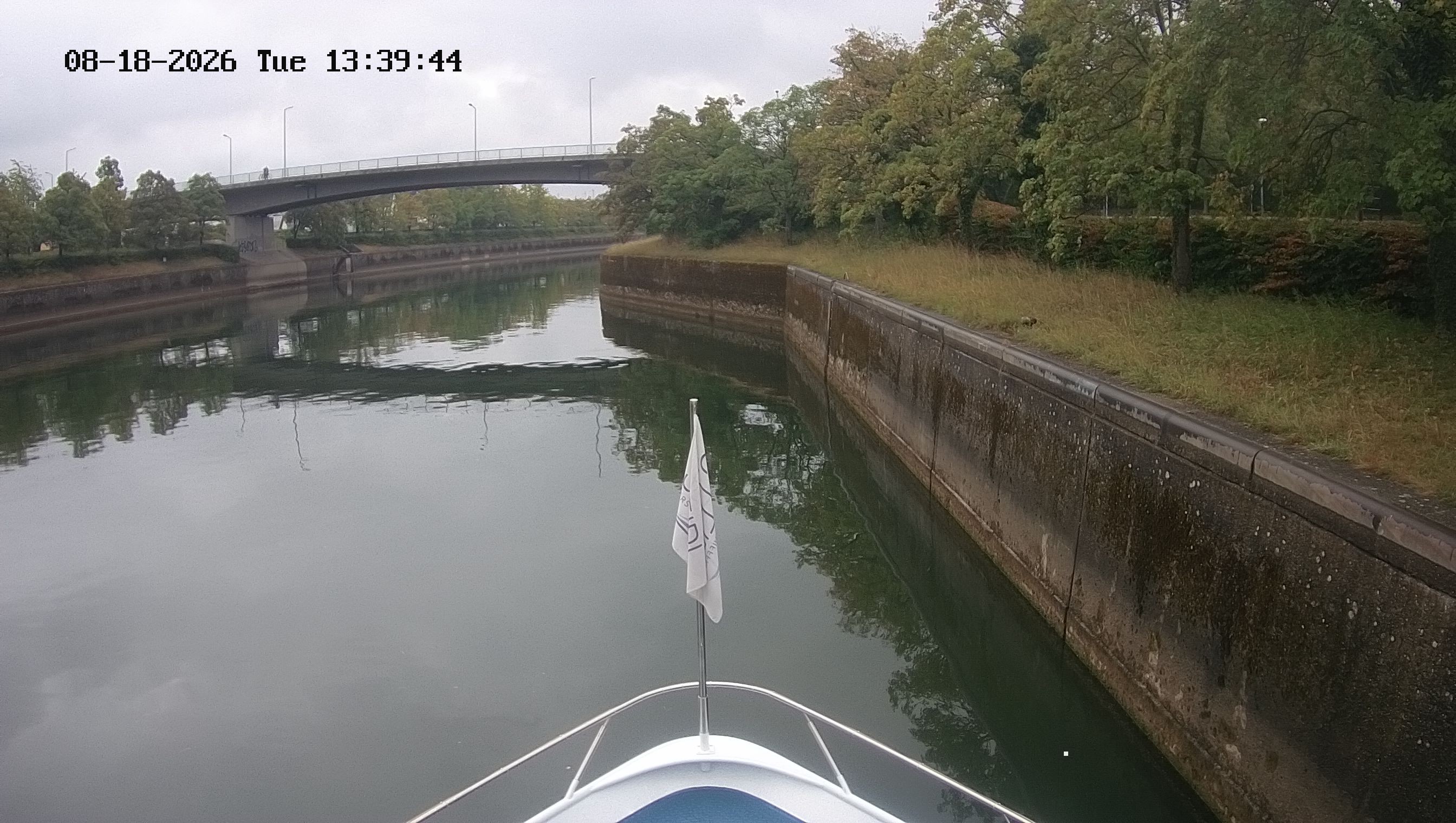 Archived image Webcam Kelheim – View Ship Maximilian II