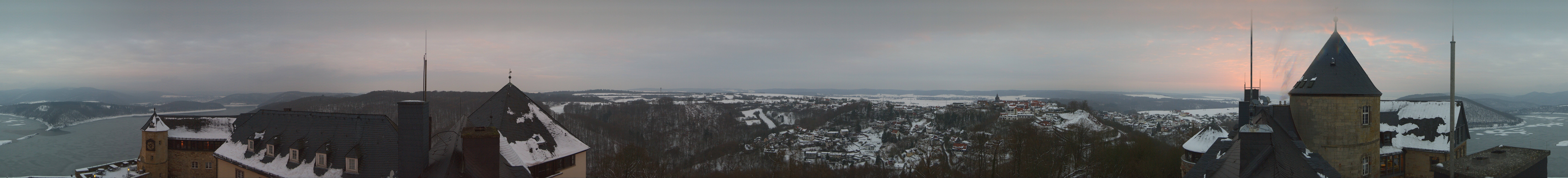 Archiv Foto Webcam Panoramakamera Schloss Waldeck am Edersee