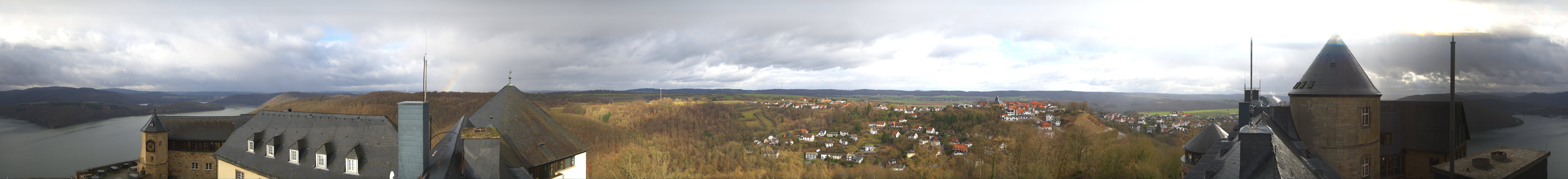 Archiv Foto Webcam Panoramakamera Schloss Waldeck am Edersee